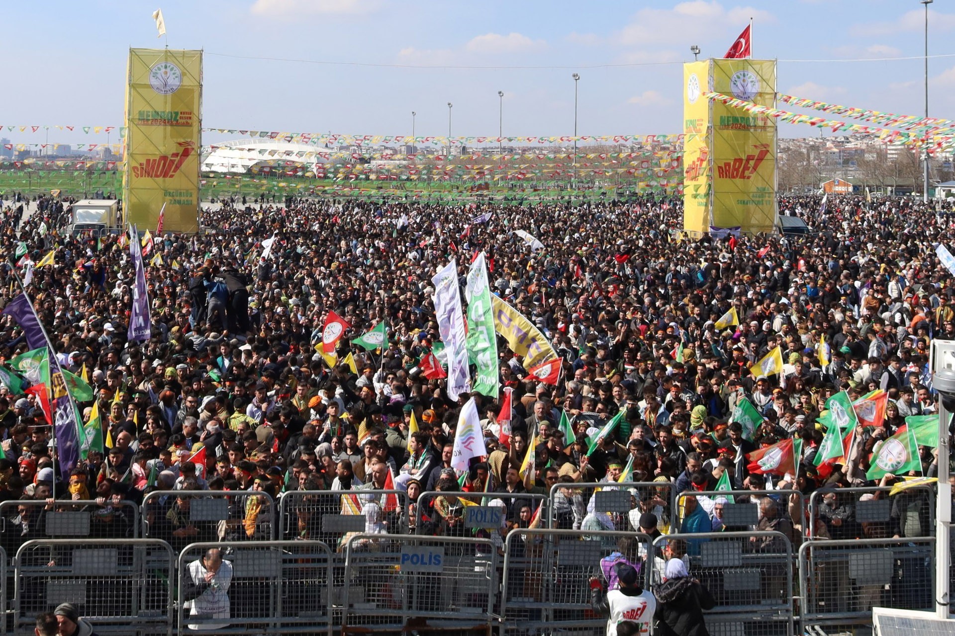 İstanbul'da Newroz alanı Yenikapı