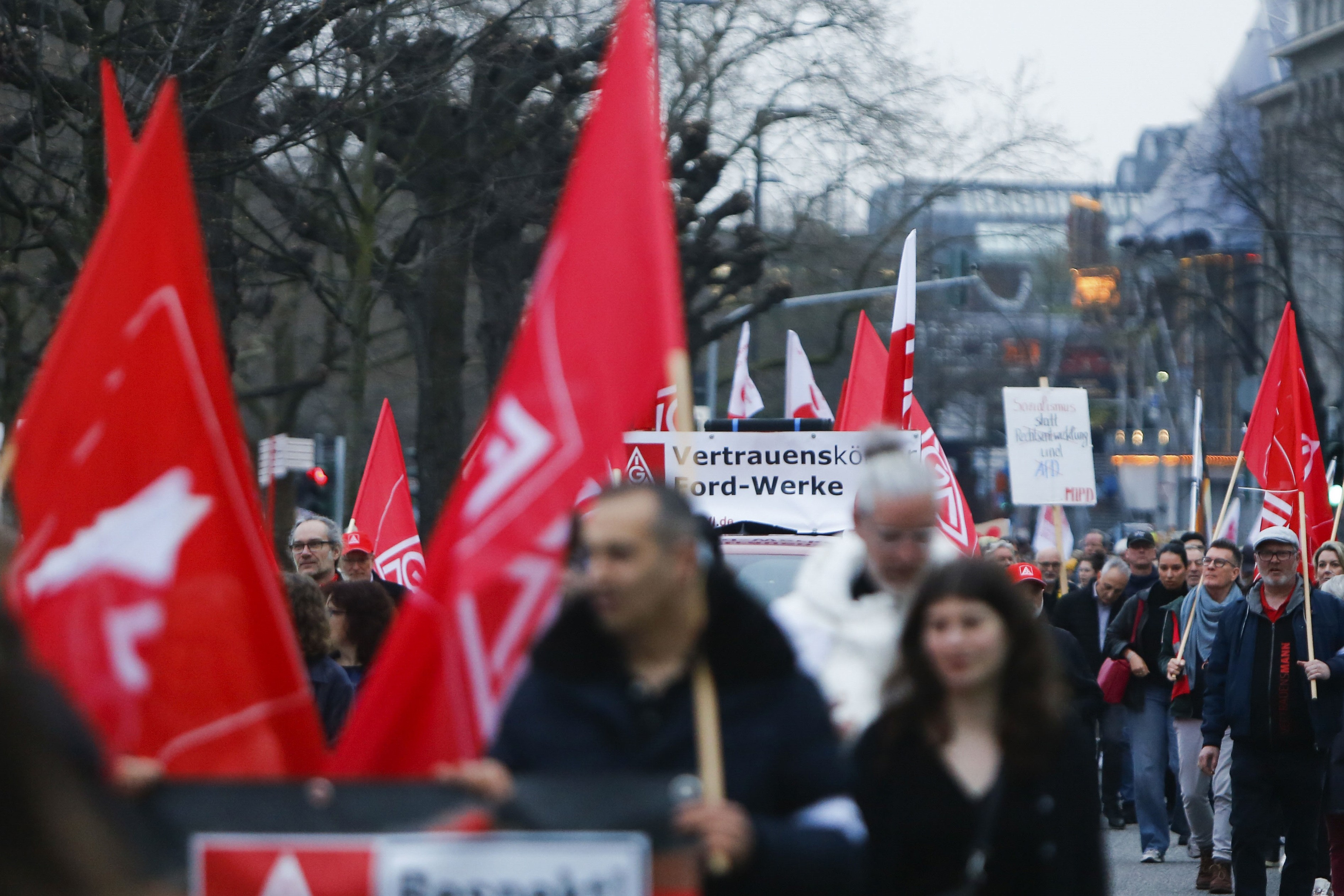 Almanya'da ırkçılık karşıtı yürüyüş