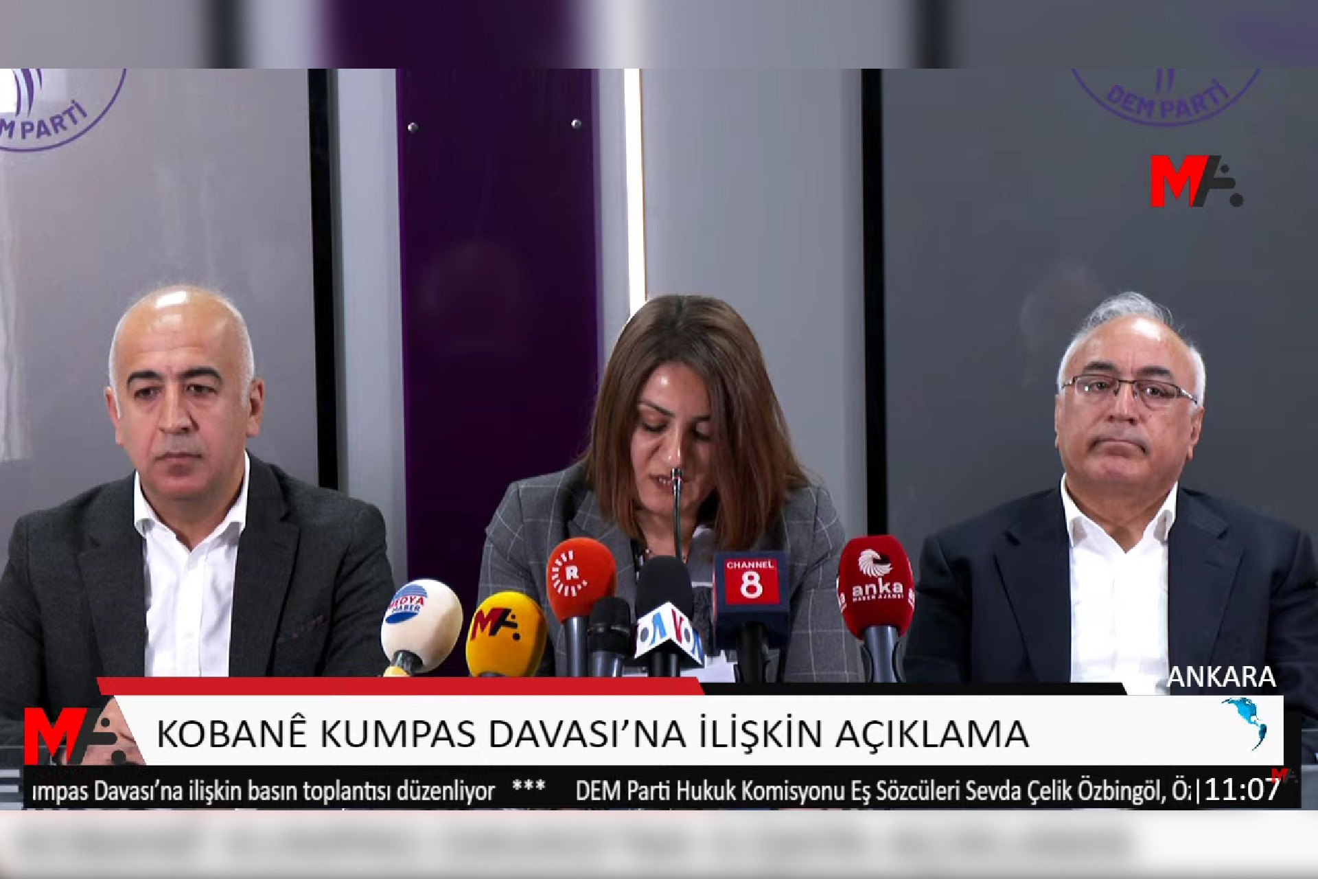 DEM parti açıklaması