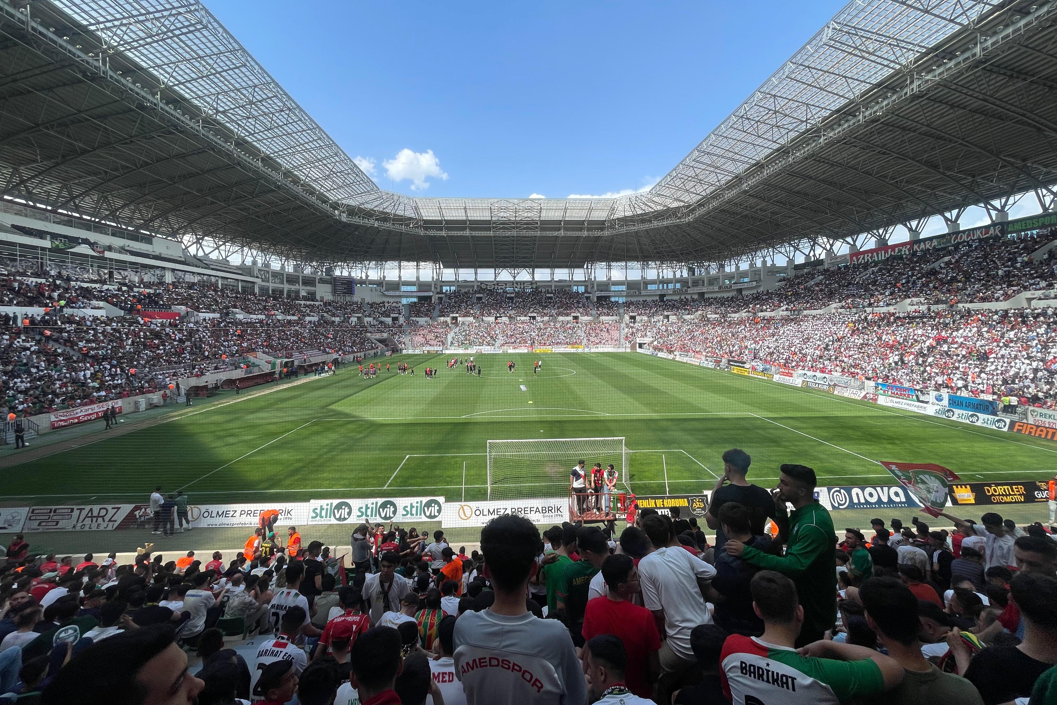 Amedspor-Iğdırspor maçı