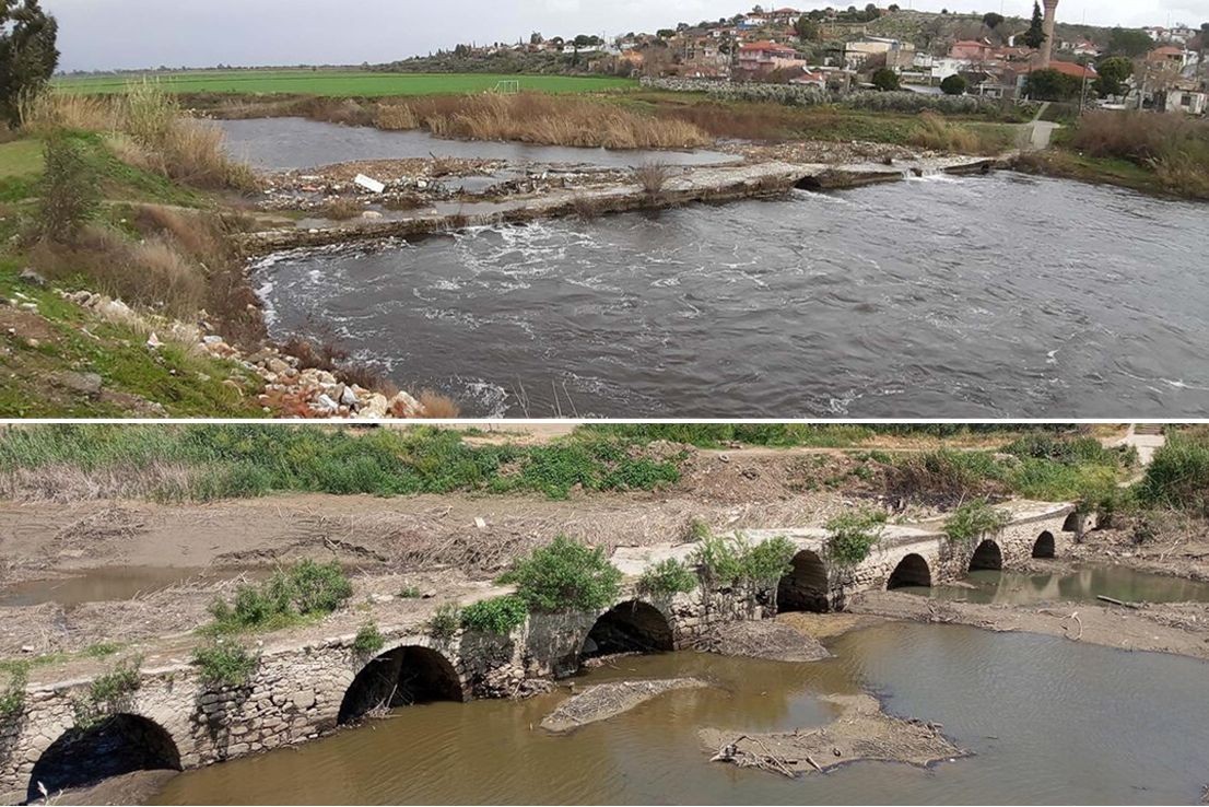 Büyük Menderes'te suyun azalması