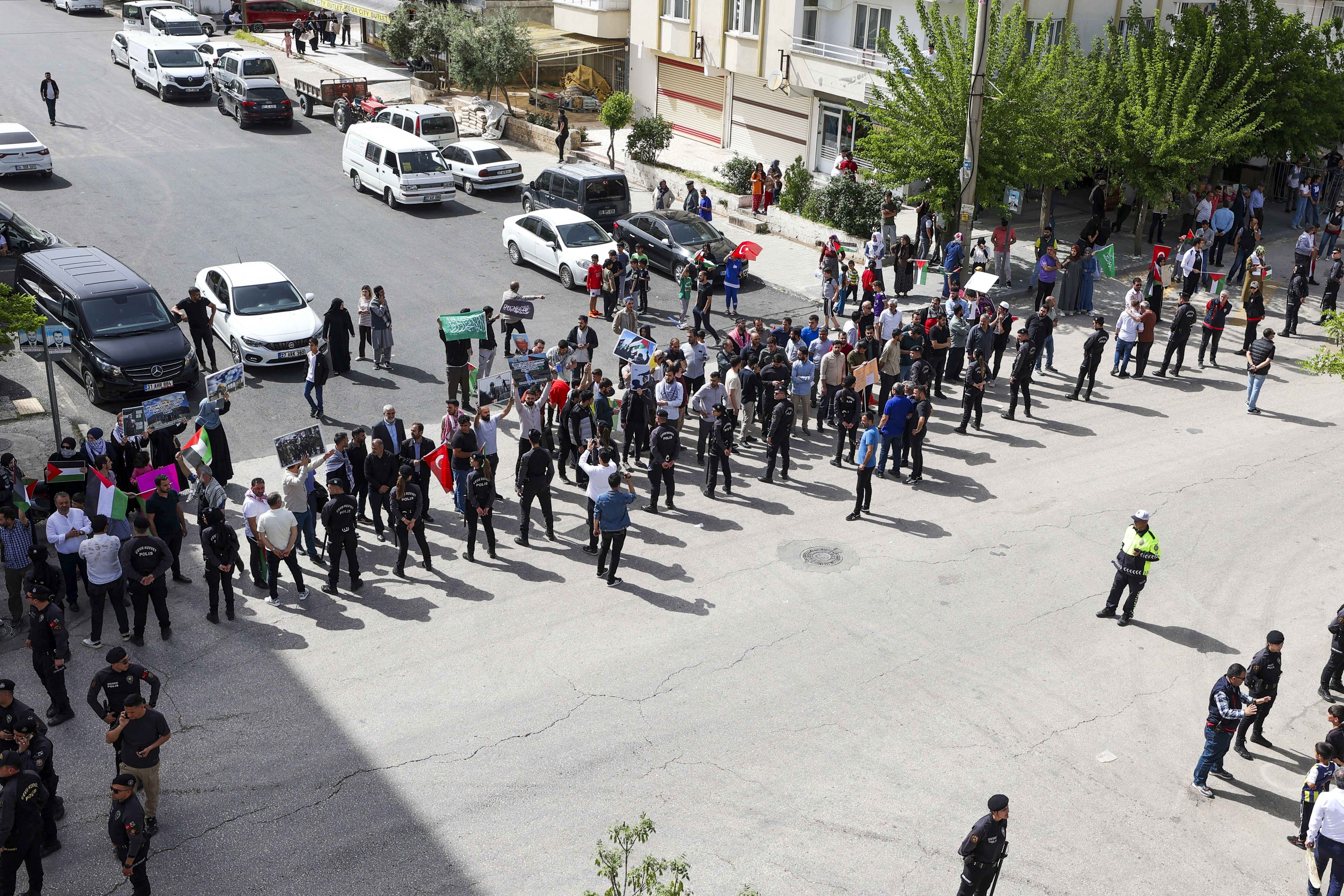 Antep protesto