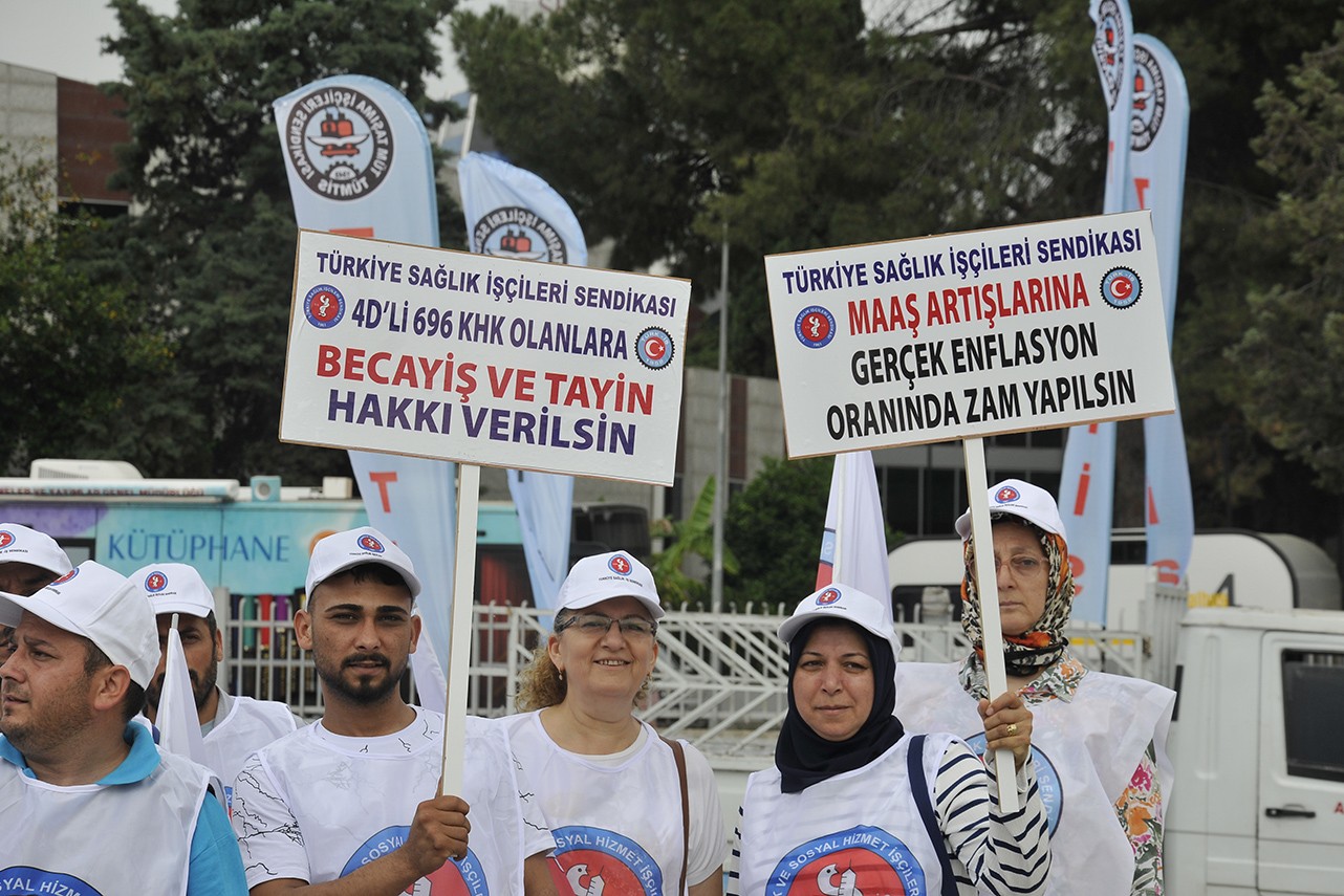 Adana Türk İş 1 Mayıs kutlaması