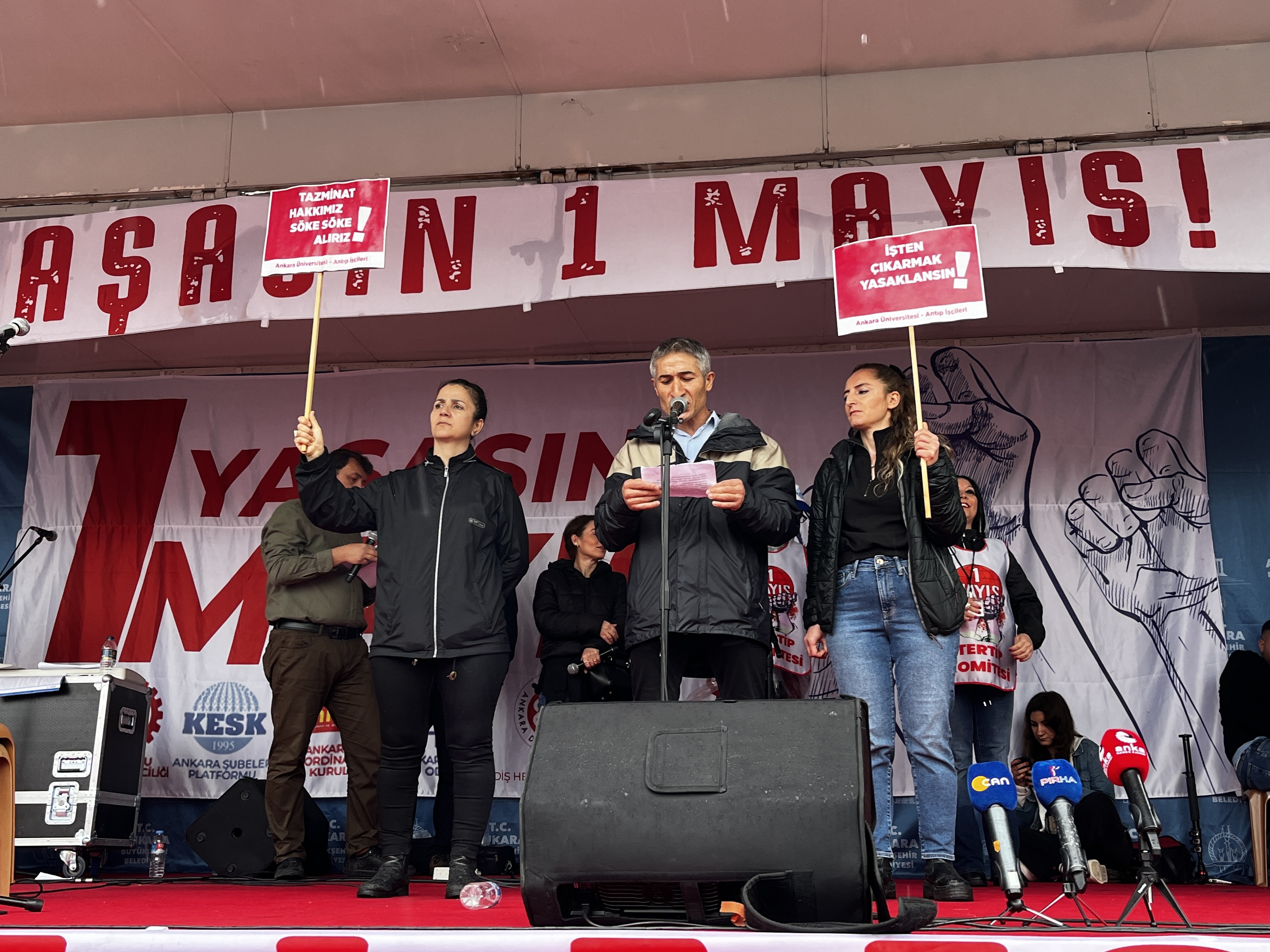 Ankara 1 Mayıs kürsü