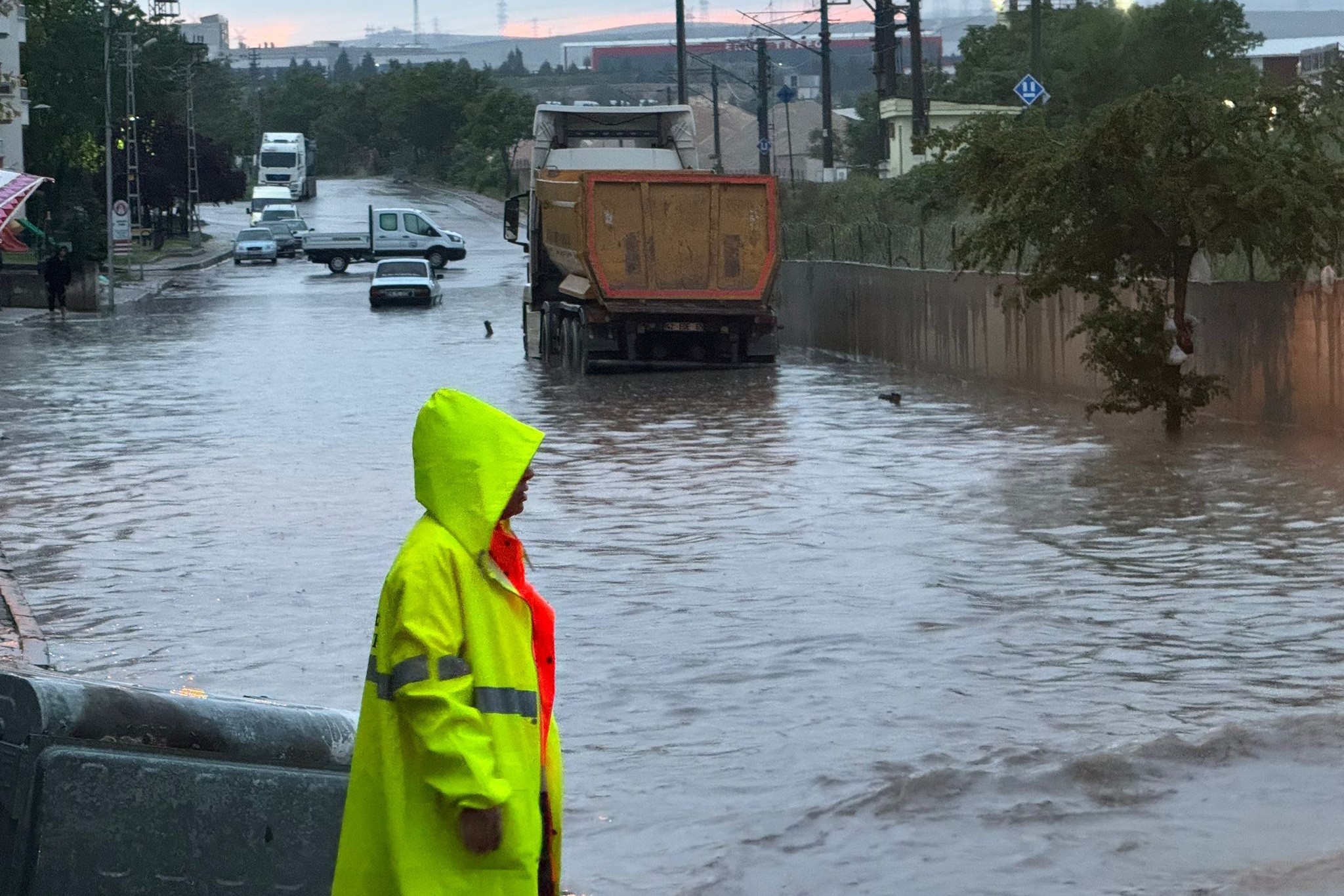 Ankara'da sağanak yağış