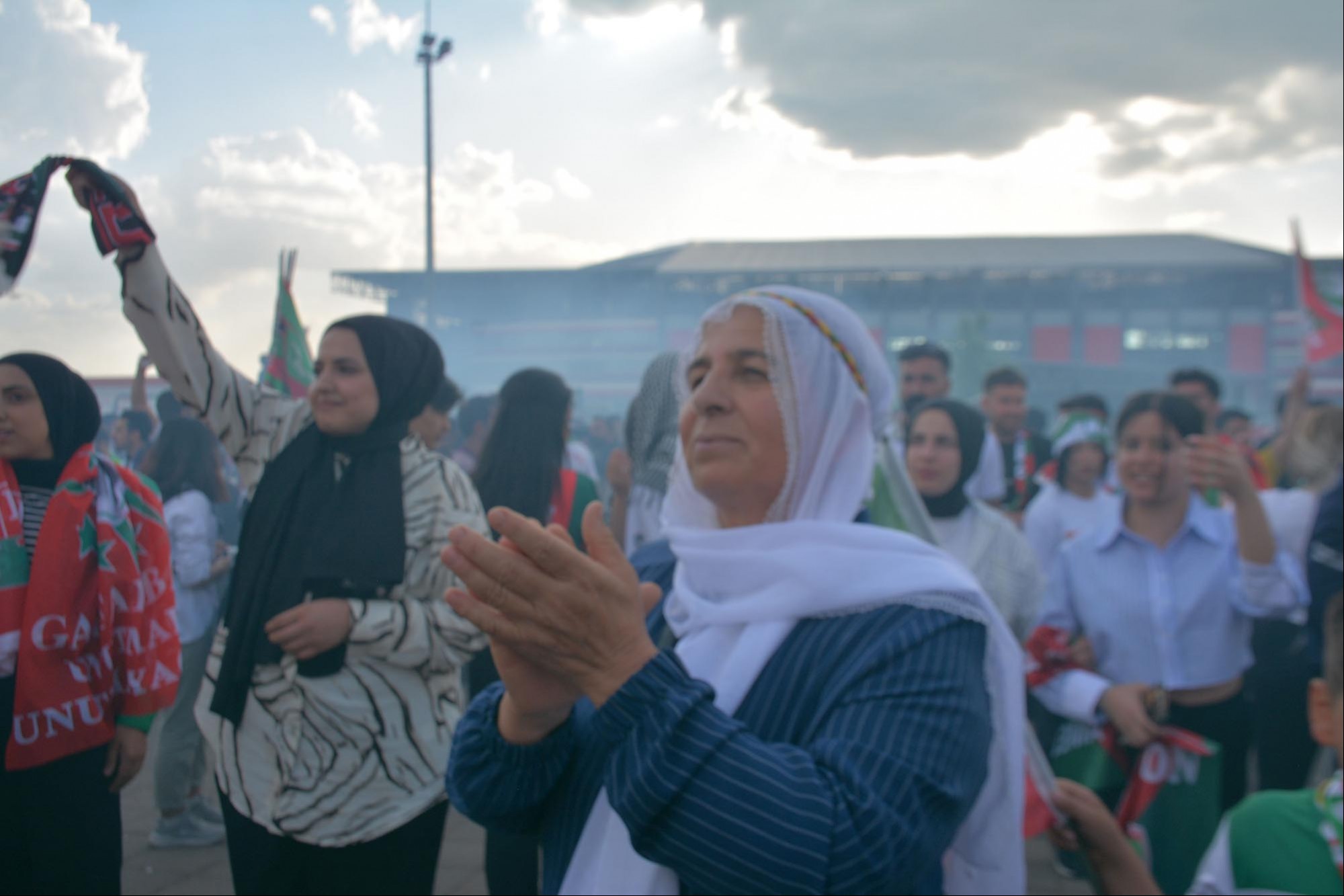 Amedspor şampiyonluk kutlaması