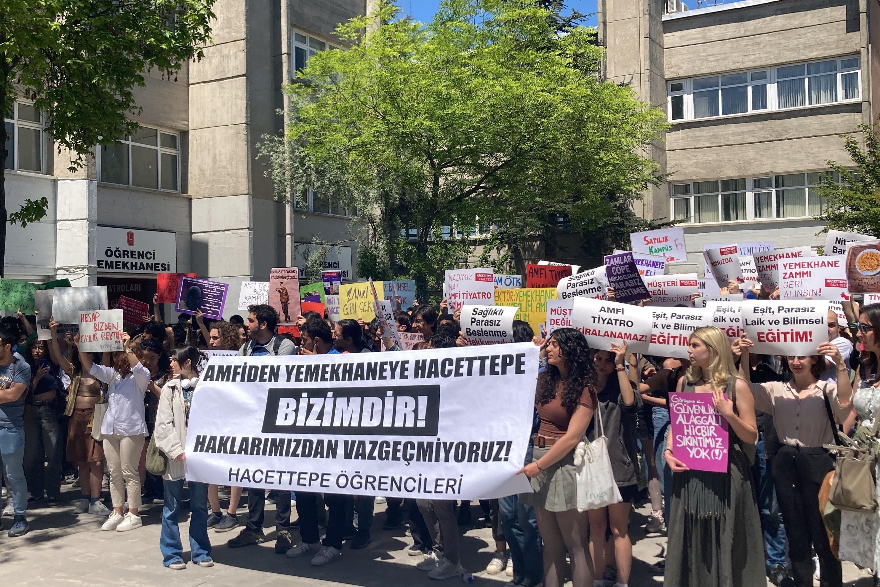 Hacettepe Üniversitesi öğrencileri: Birleşmeli ve mücadele etmeliyiz