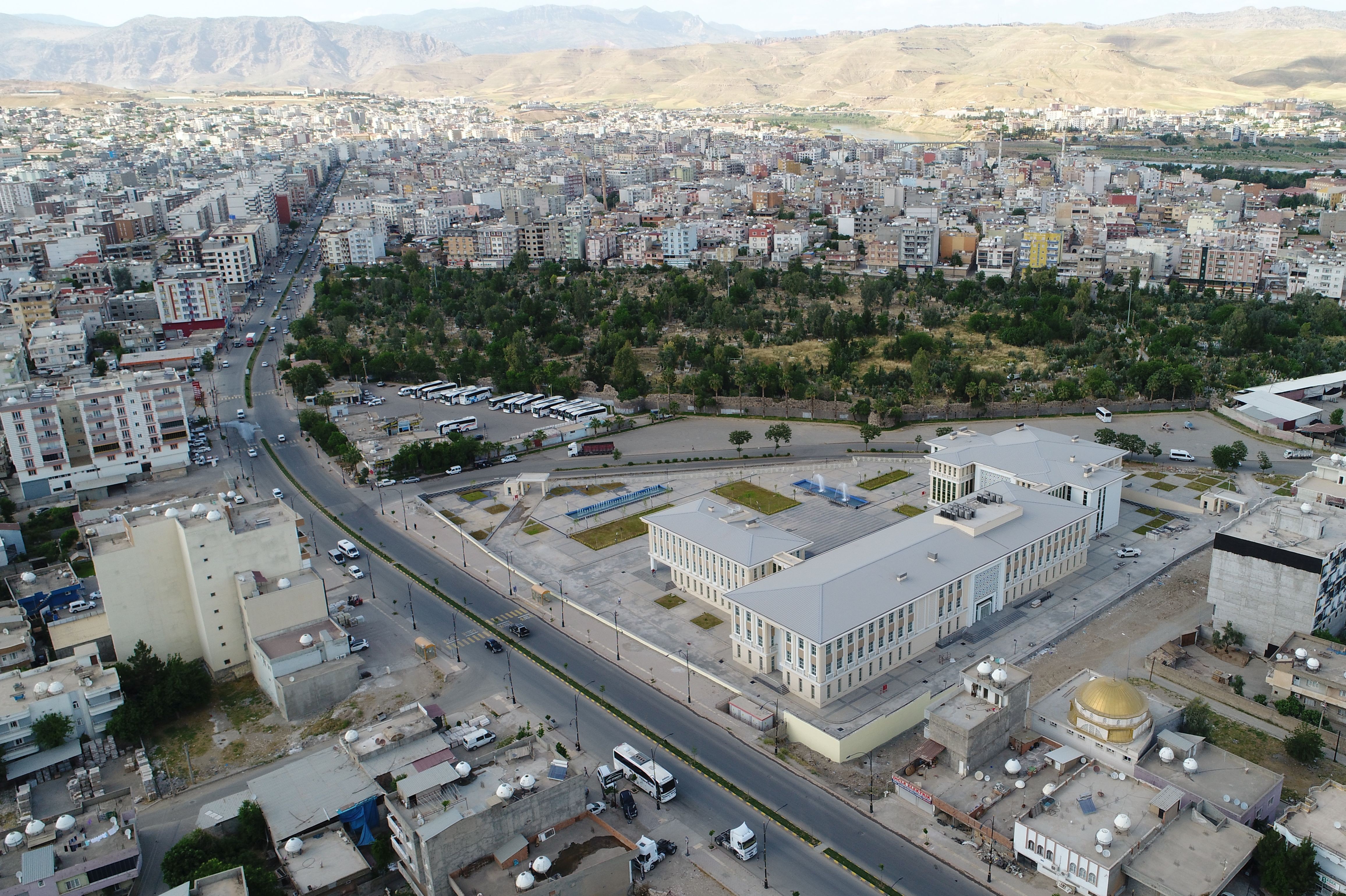 Cizre'de hastane alanı