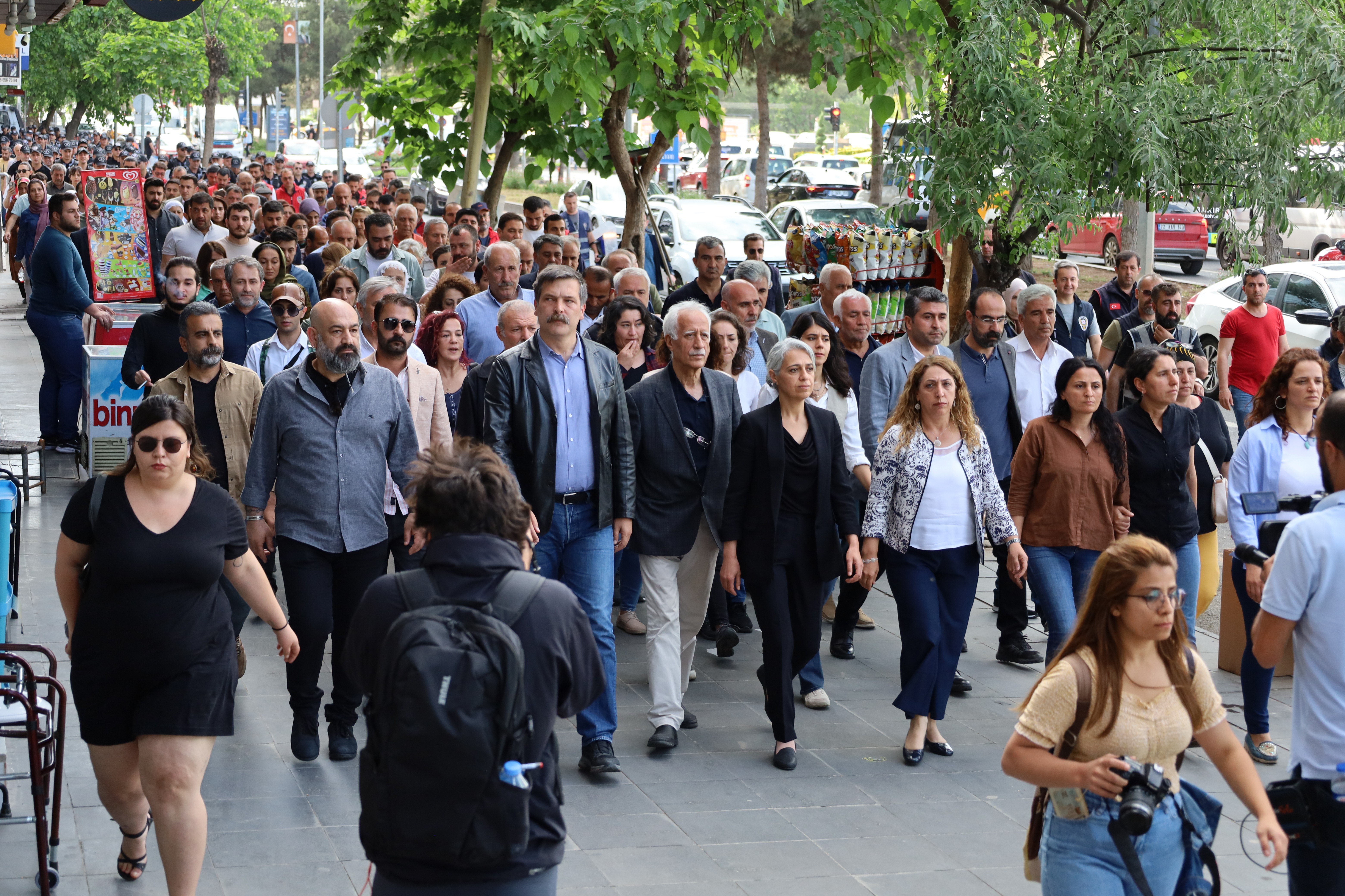 Diyarbakır'da Kobane protestosu