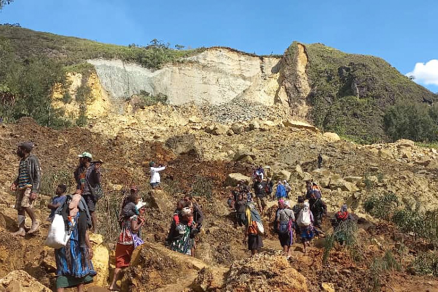 Papua Yeni Gine'de toprak kayması