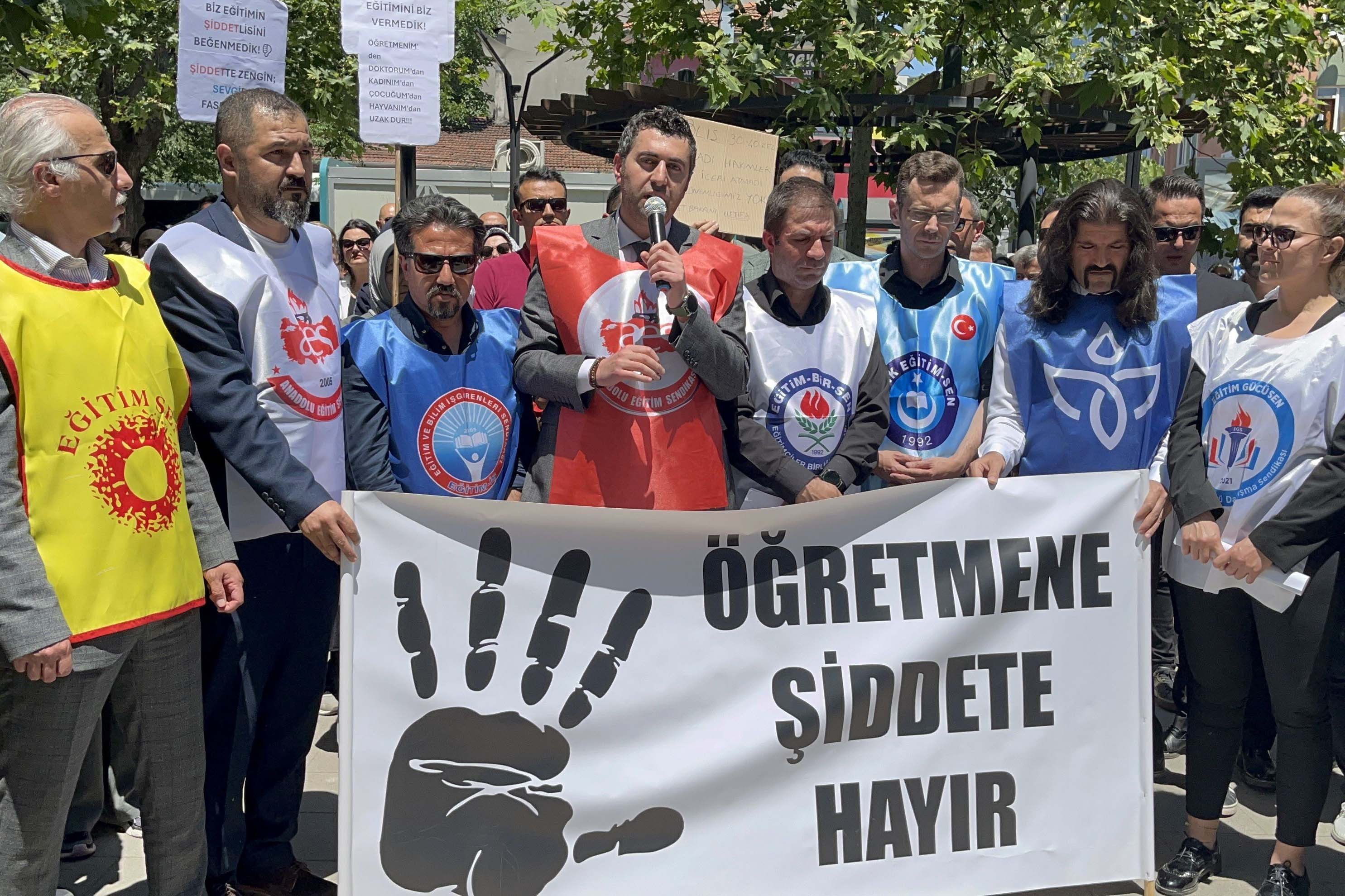 Kocaeli'de eğitimde şiddete tepki