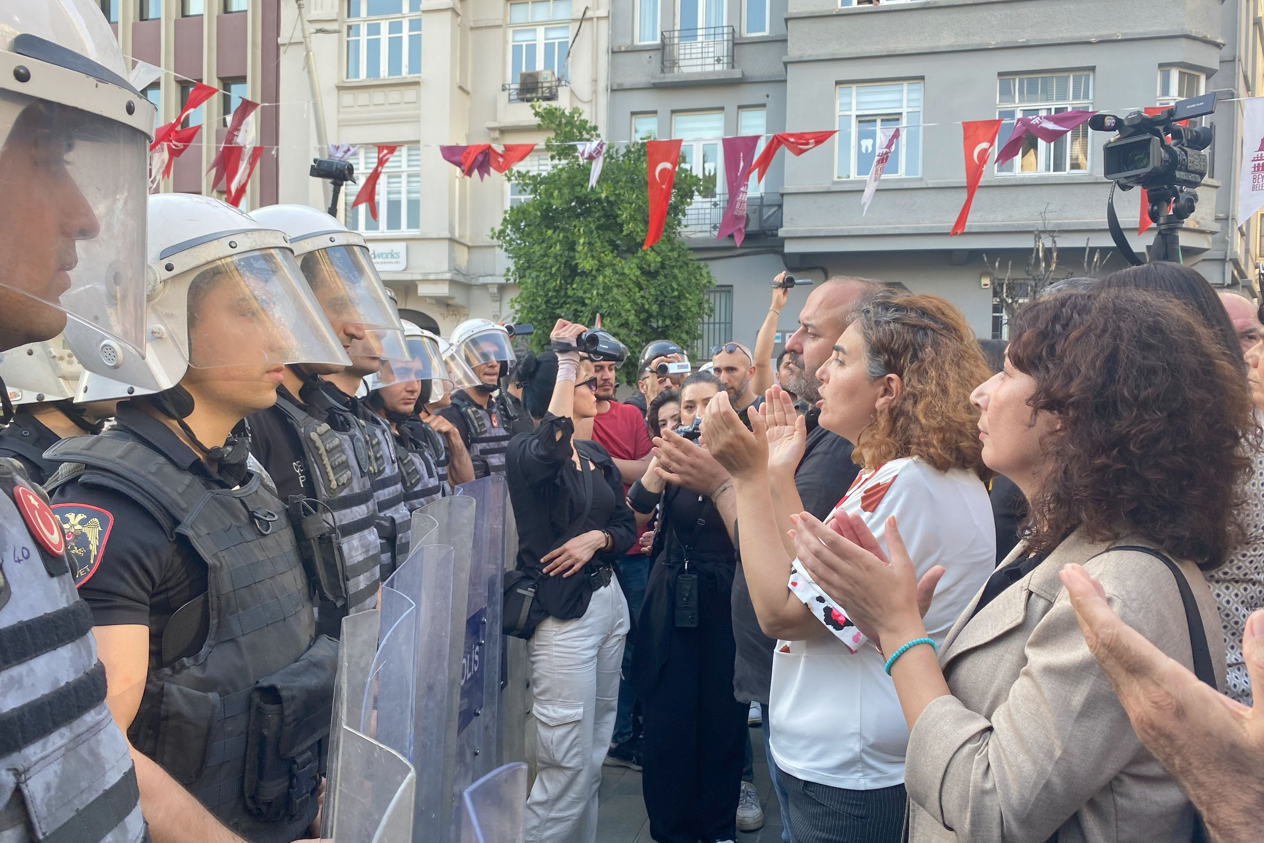 İstanbul kayyum protesto 