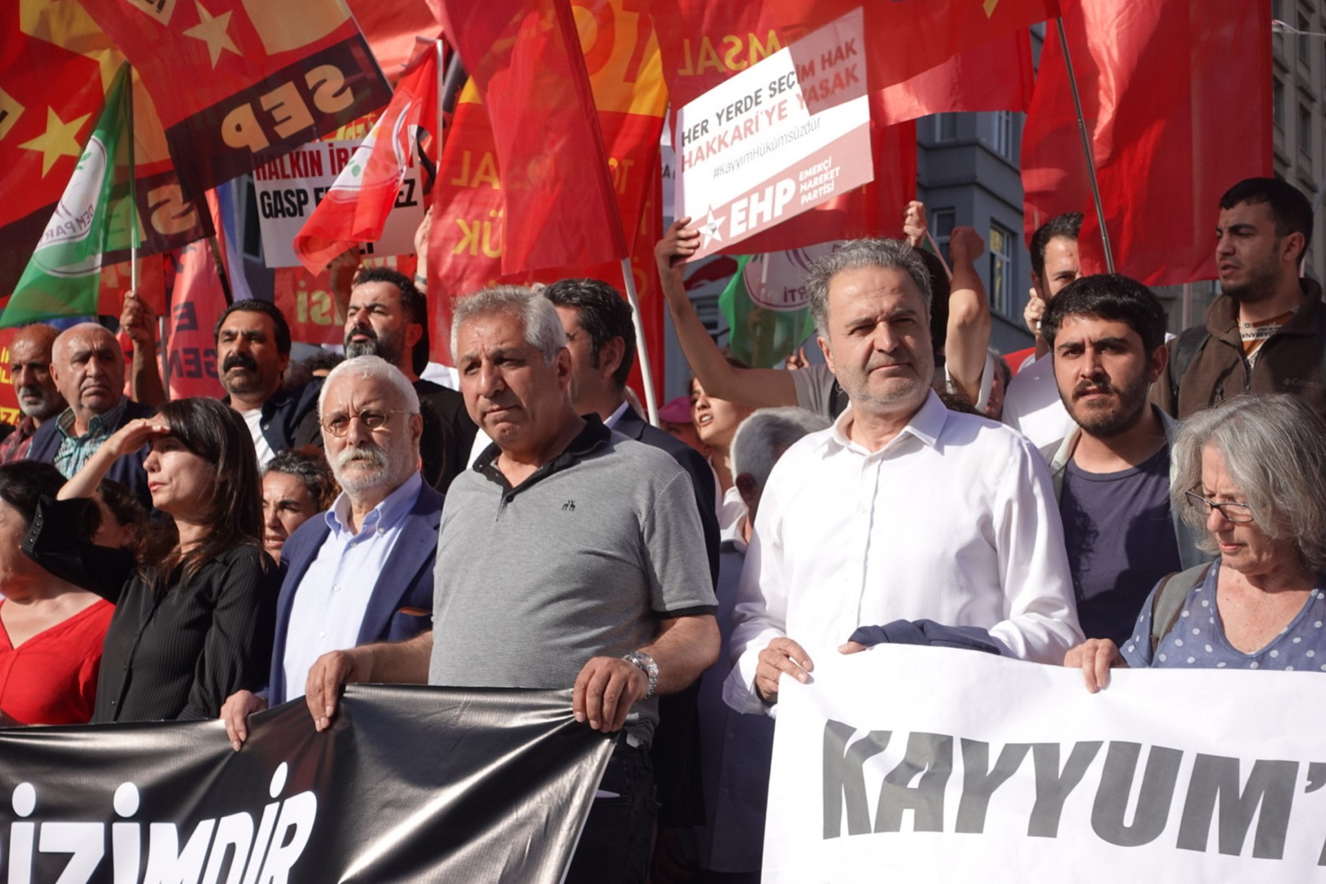 İstanbul kayyum protesto 