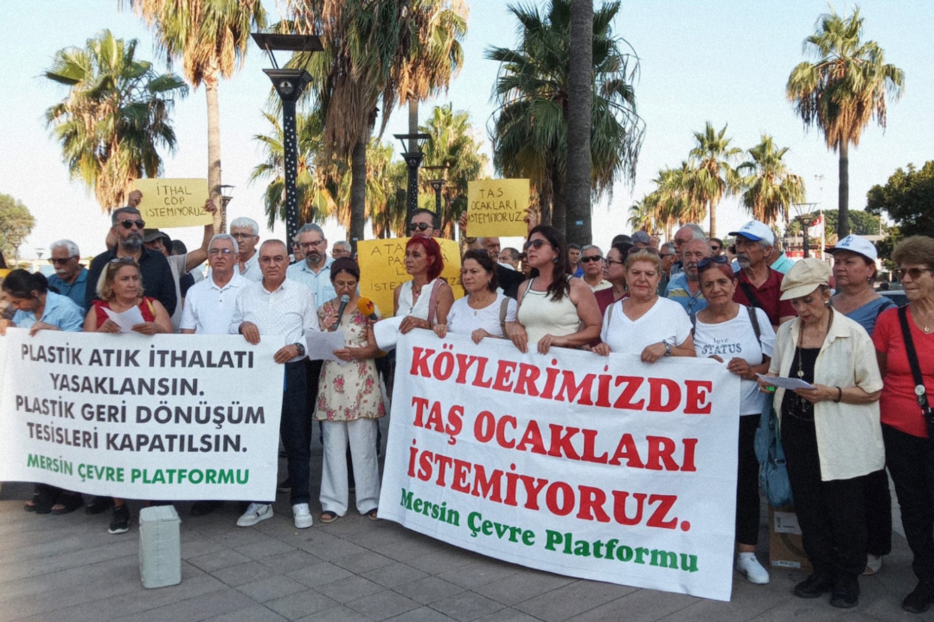 mersin'de çevre günü kapsamında açıklama yapıldı 