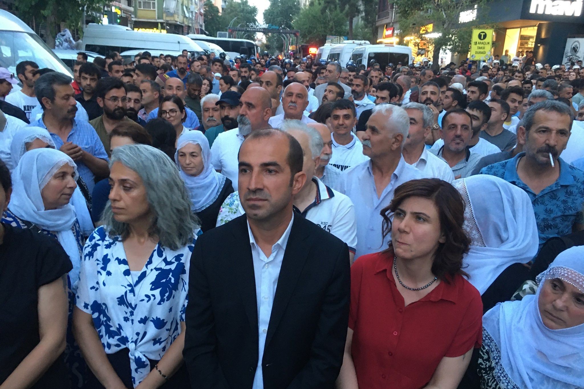 Diyarbakır'da kayyum protestosu