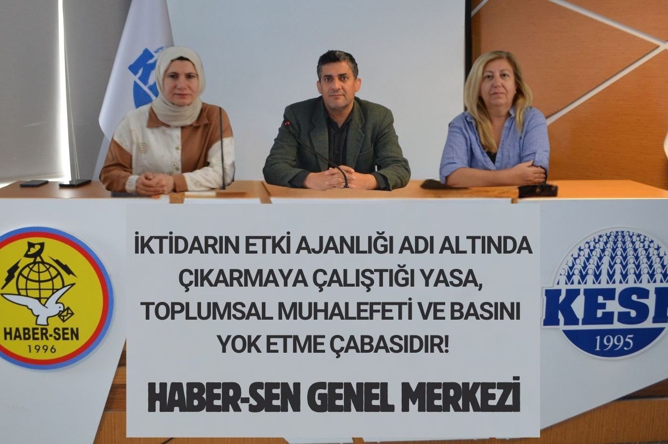 Haber-Sen Genel Merkez basın toplantısı yaptı