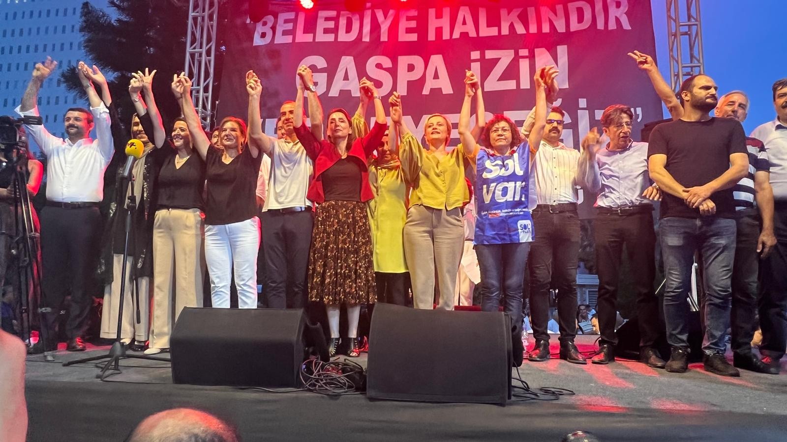 Mersin'de halk buluşması