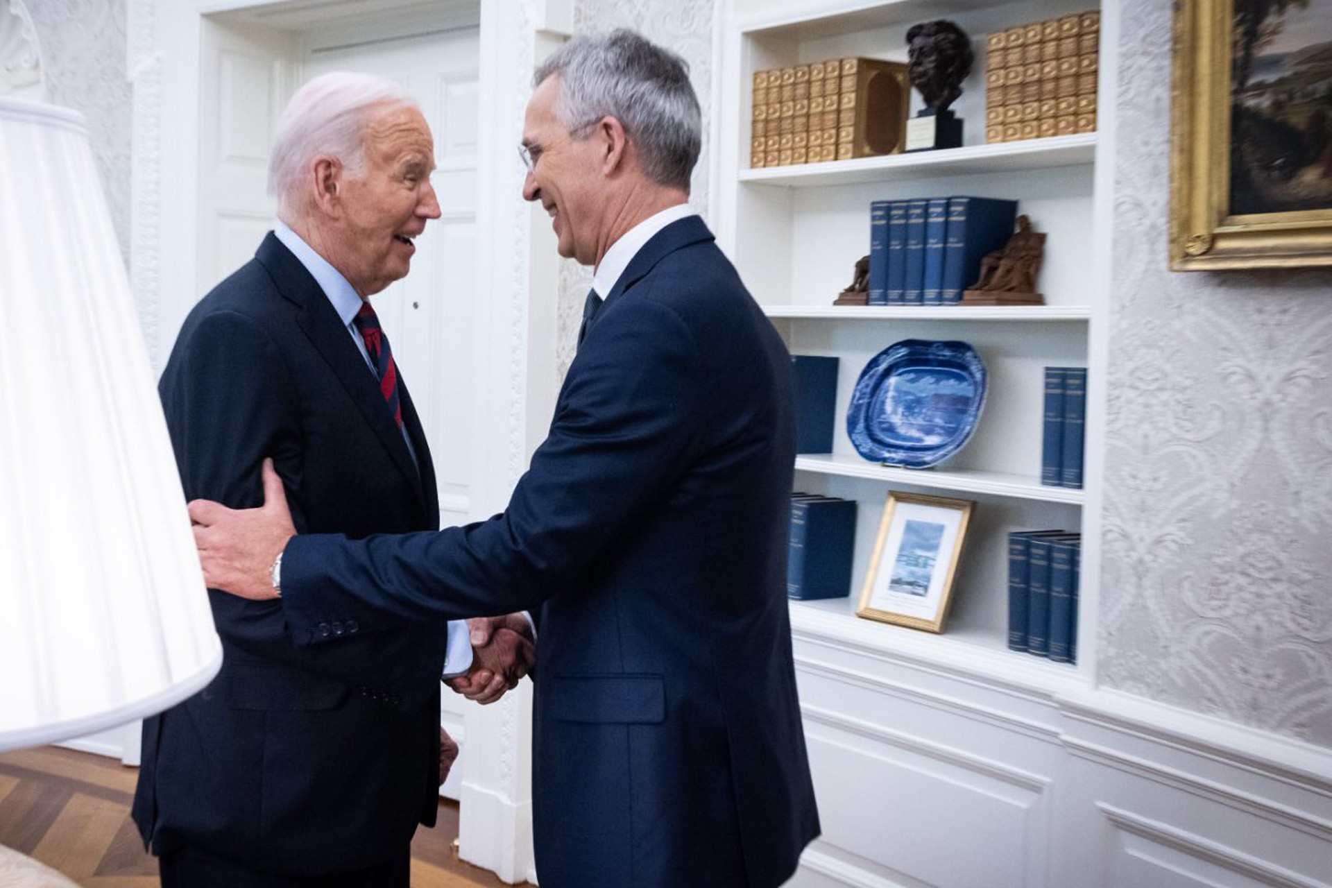 ABD Başkanı Joe Biden ile NATO Genel Sekreteri Jens Stoltenberg 