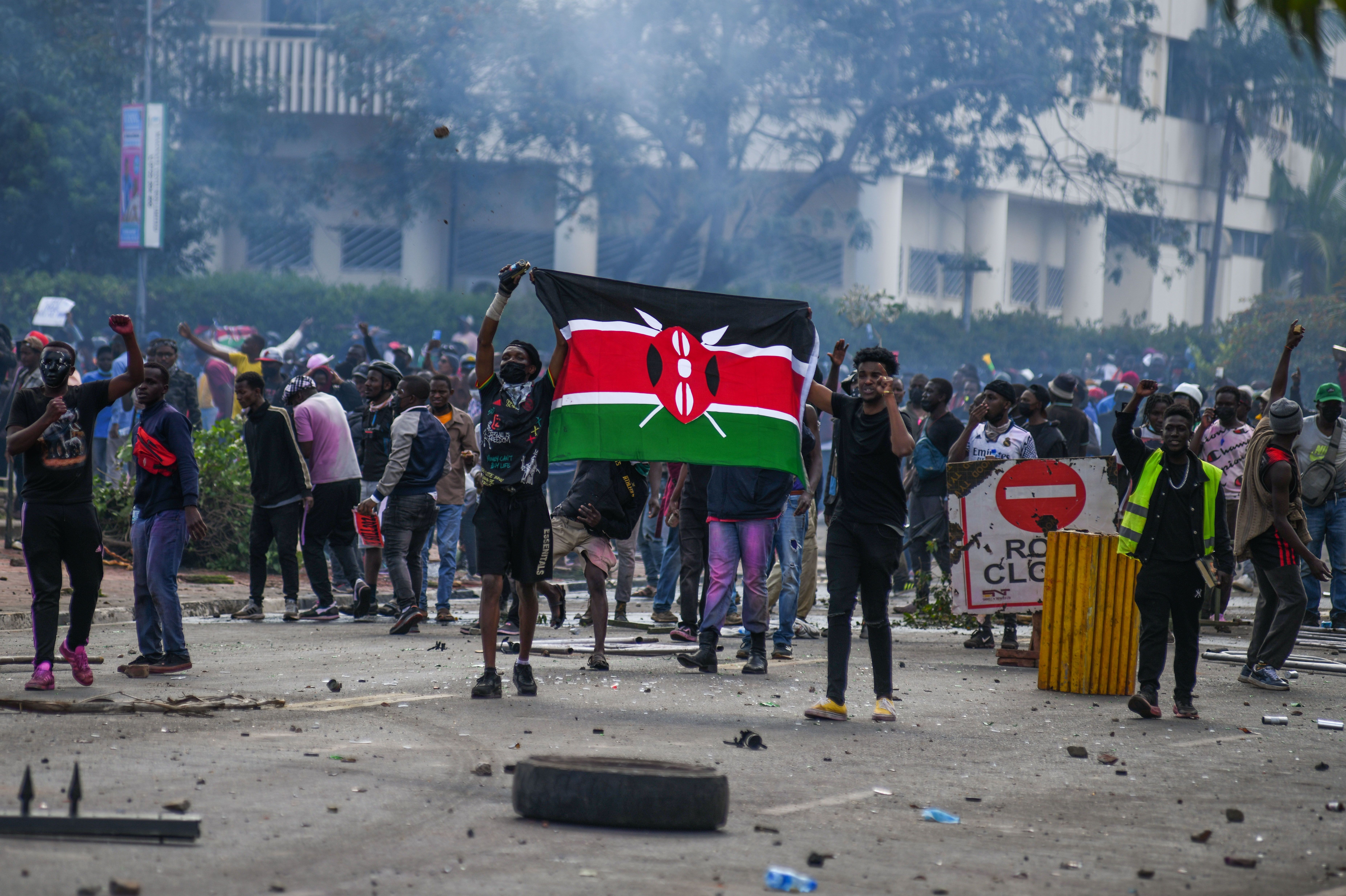 Kenya'da protesto