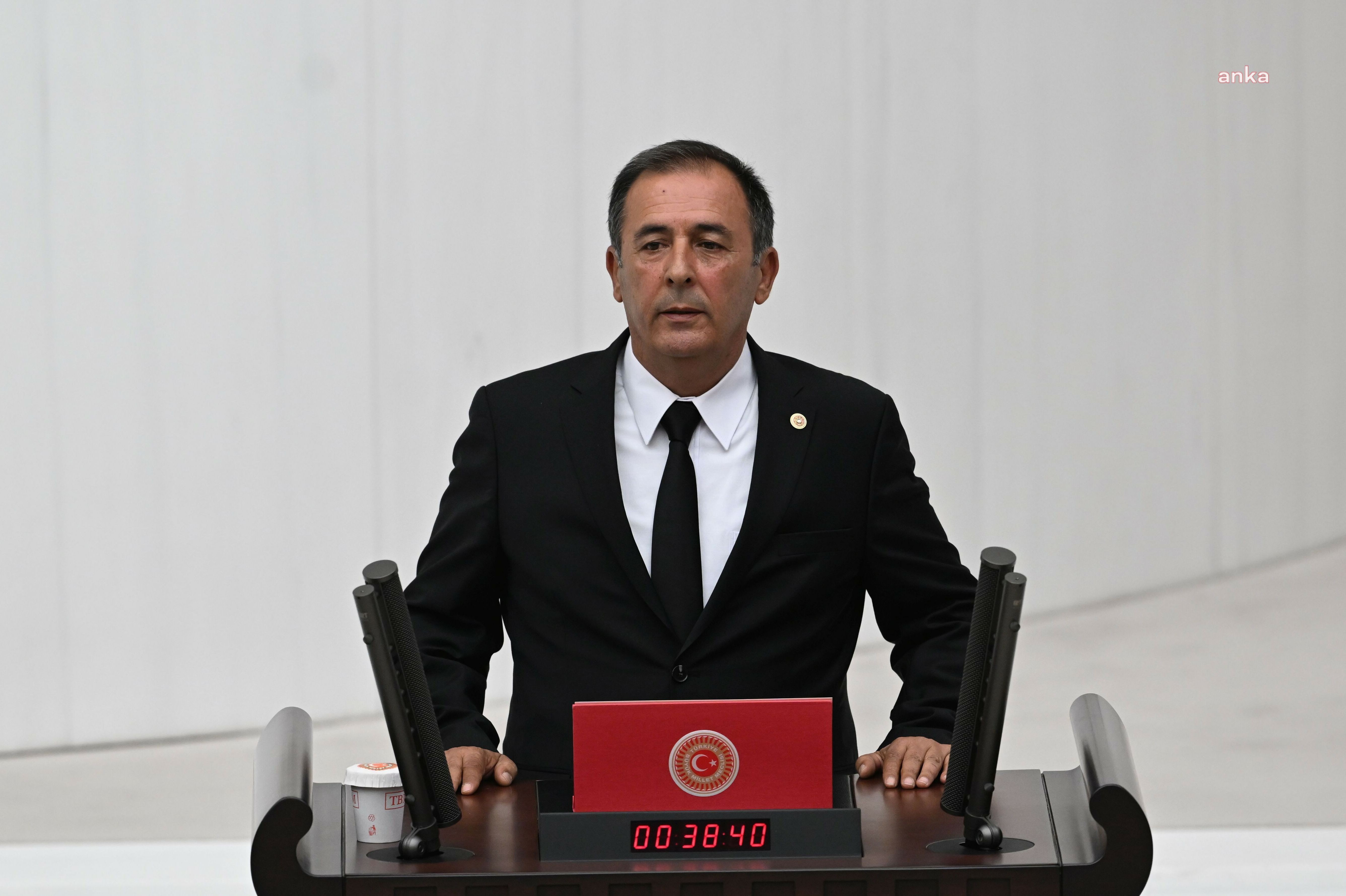 CHP Antalya Milletvekili Mustafa Erdem kürsüde