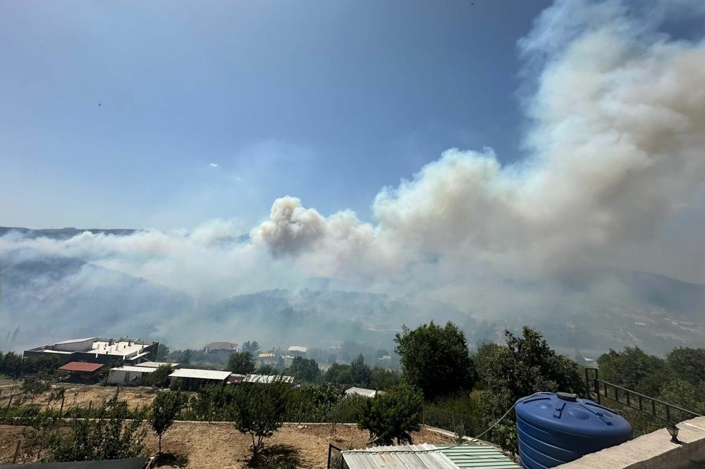 İzmir'de orman yangını