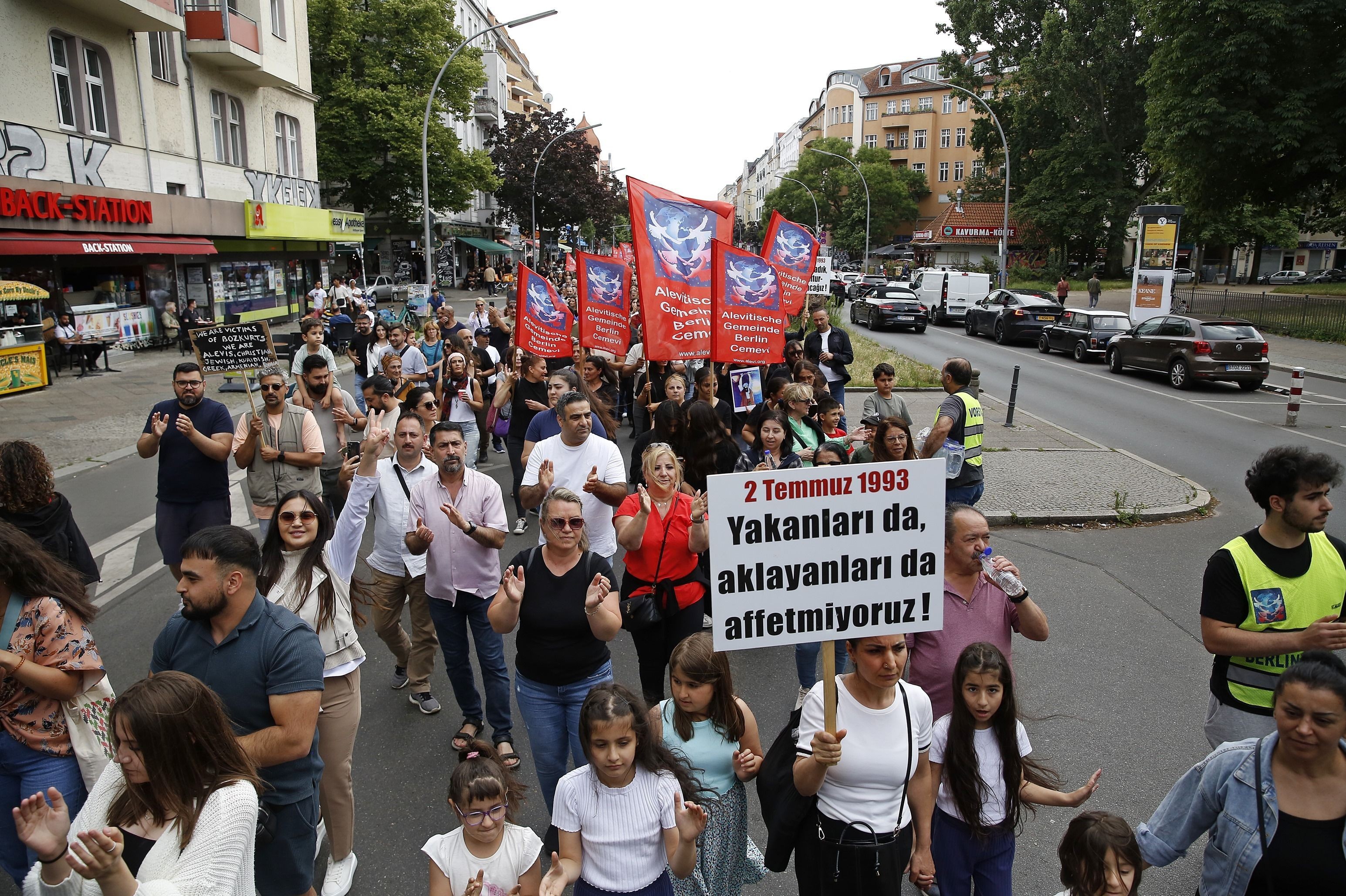 Berlin'de sivas anması