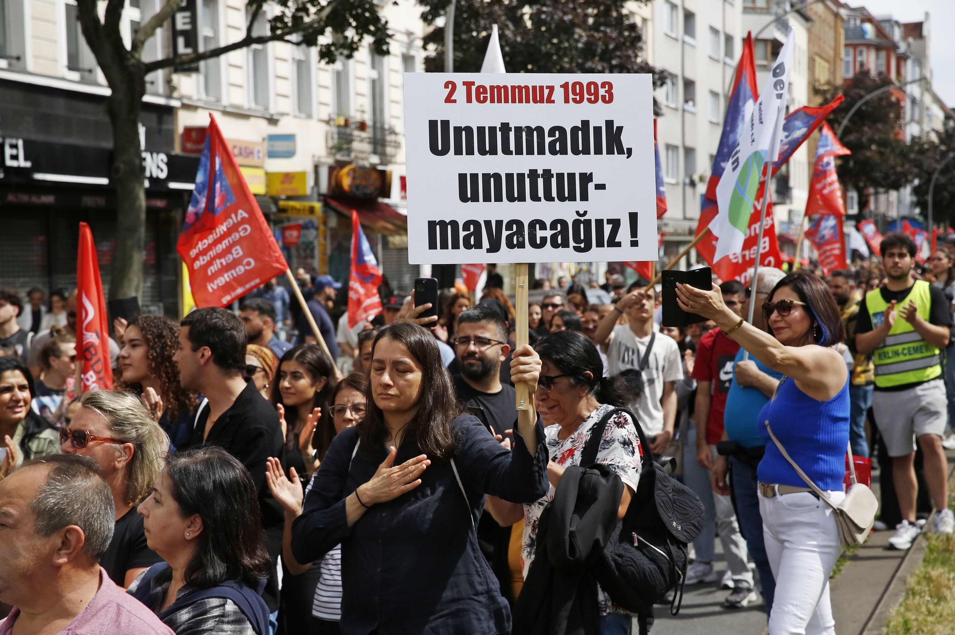 Berlin'de sivas anması