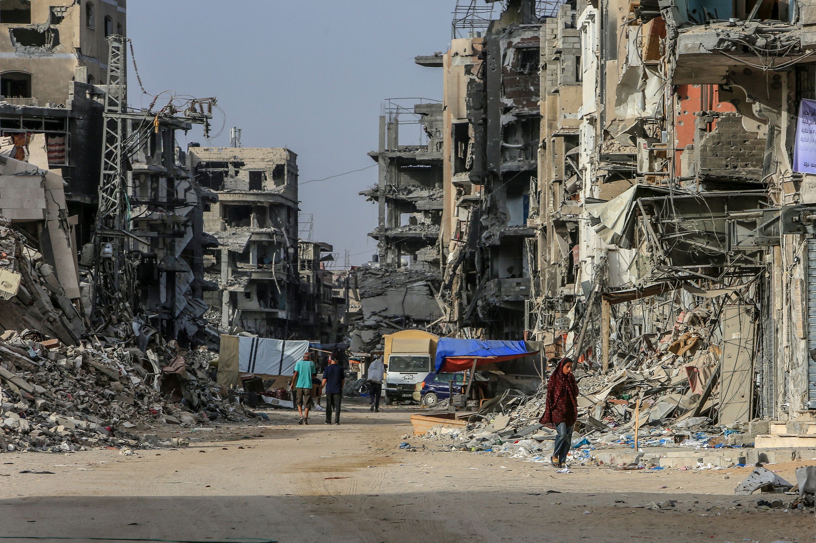 Gazze'de yıkım