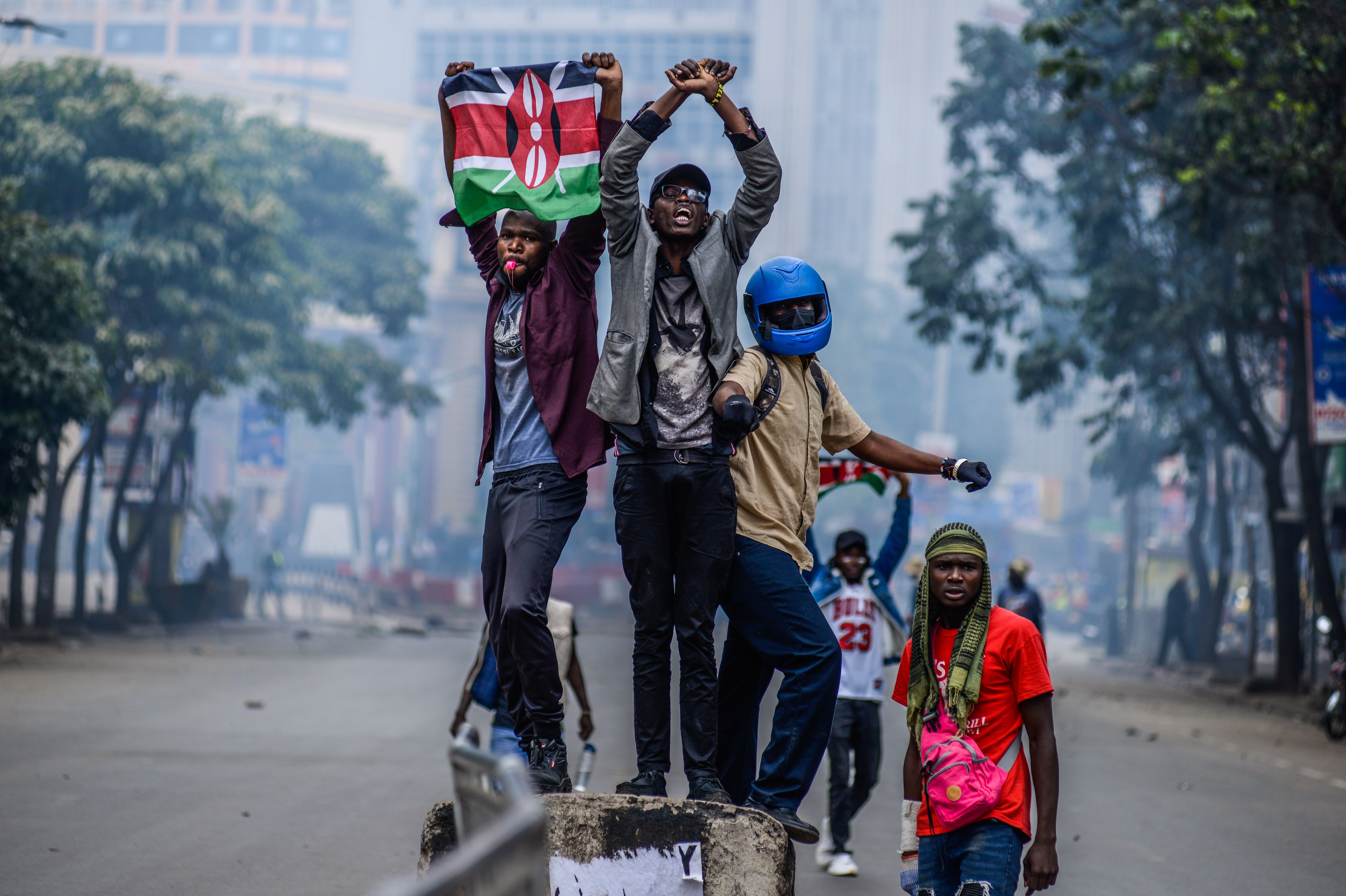 Kenya'da vergi zammı protestoları