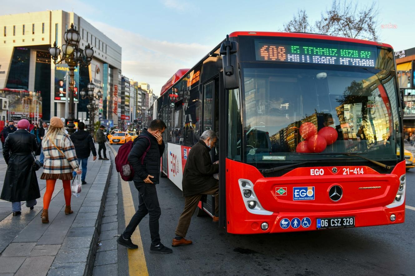 Ankara’da şehir içi toplu ulaşıma zam