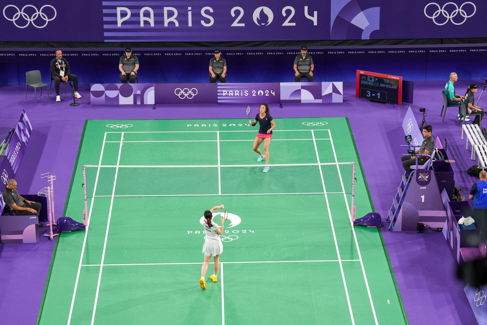 Badminton karşılaşması