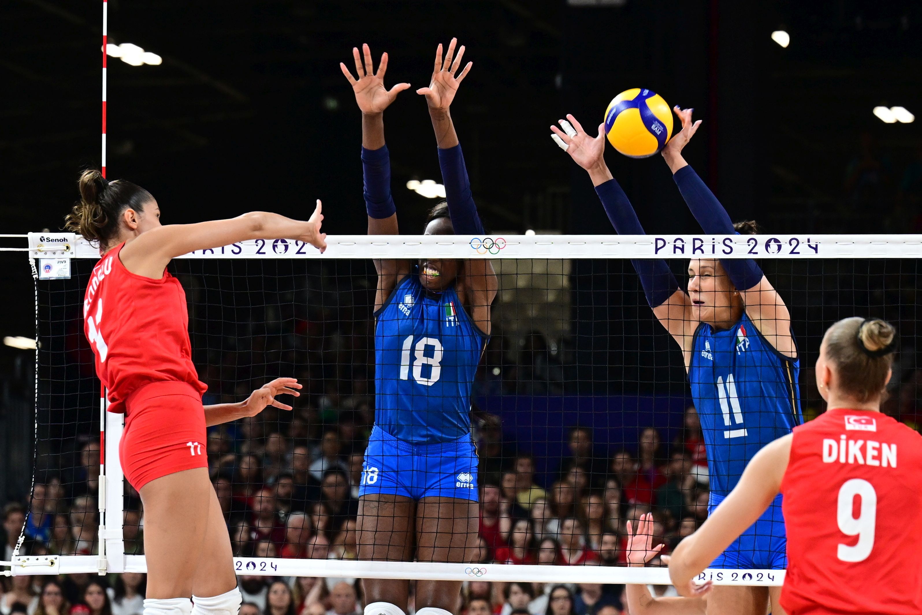 A Milli Kadın Voleybol Takımı ile İtalya