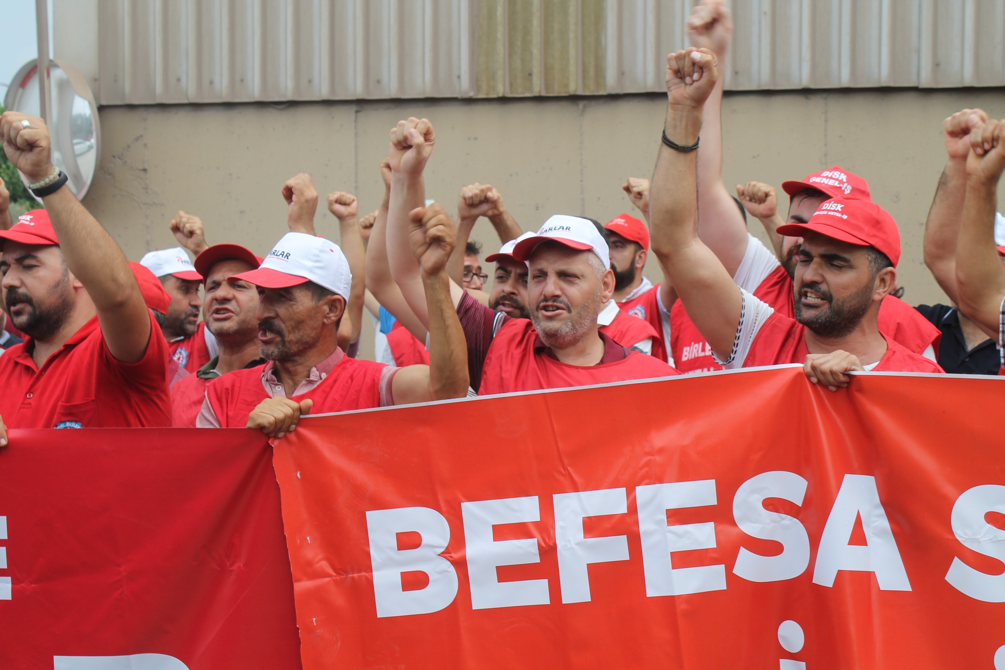 Grevdeki Befesa fabrikası 