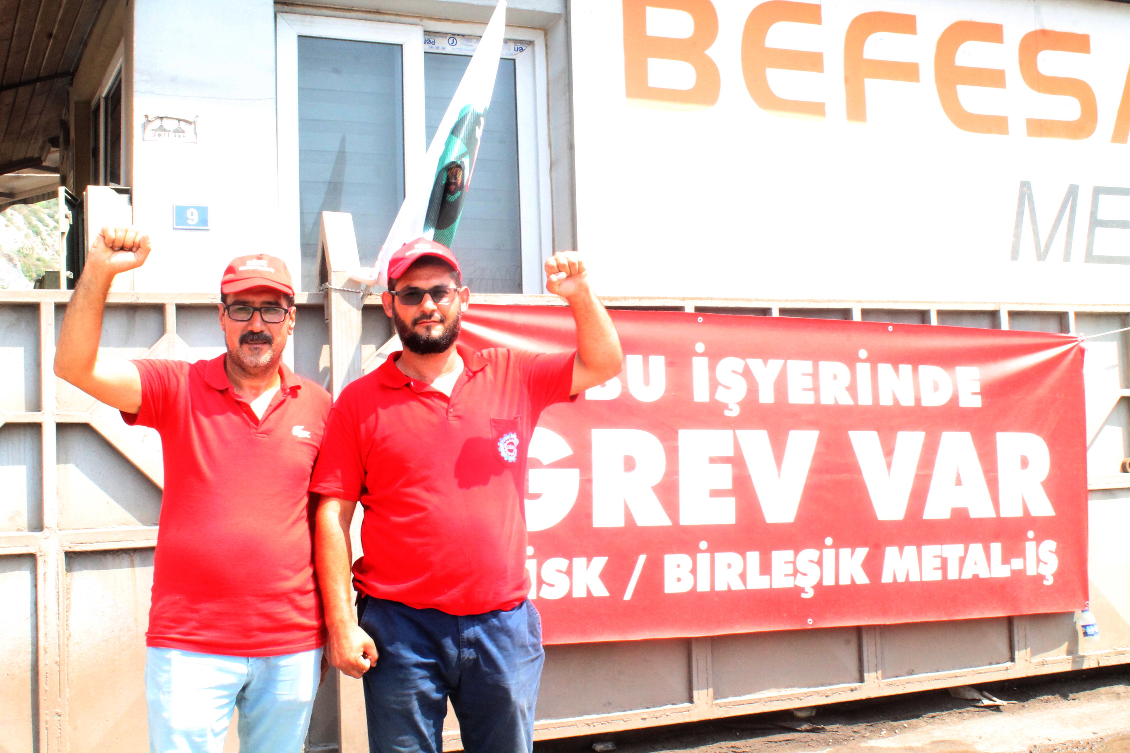 Grevdeki Befesa fabrikası 