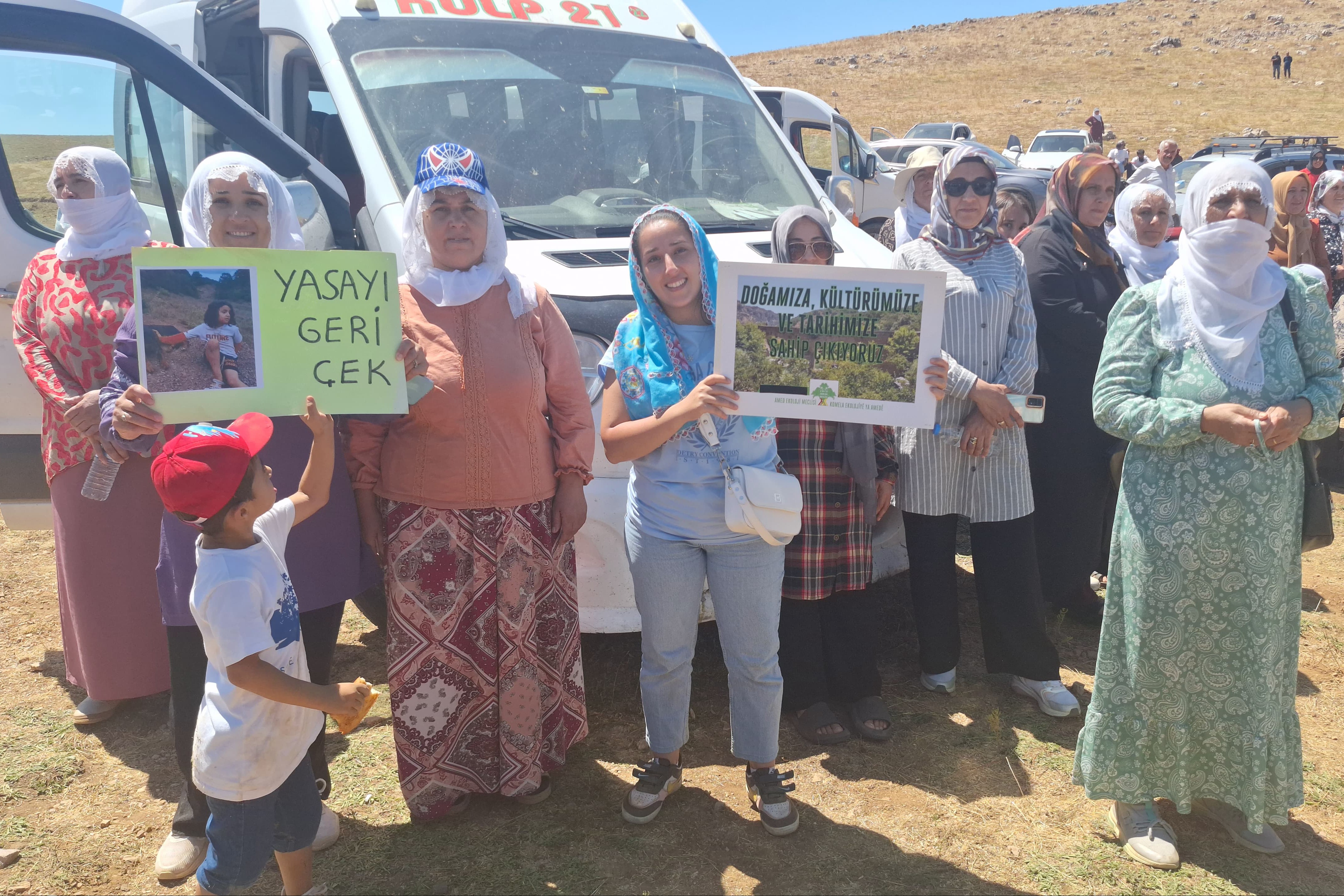 Hasandin Yaylası’nda madene karşı eylem