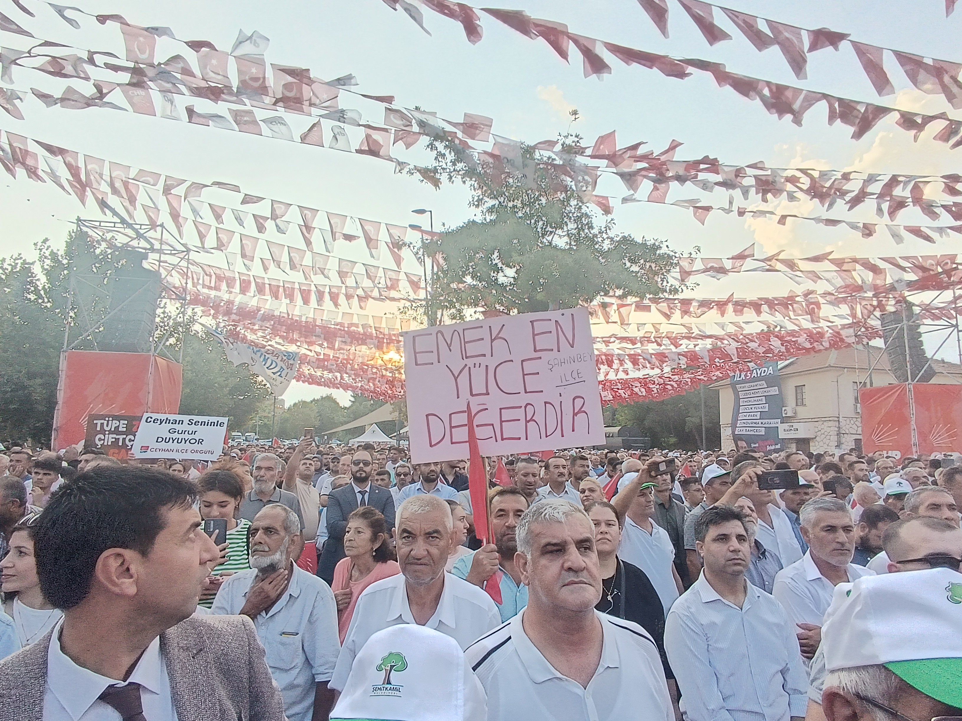 Antep fıstık mitingi