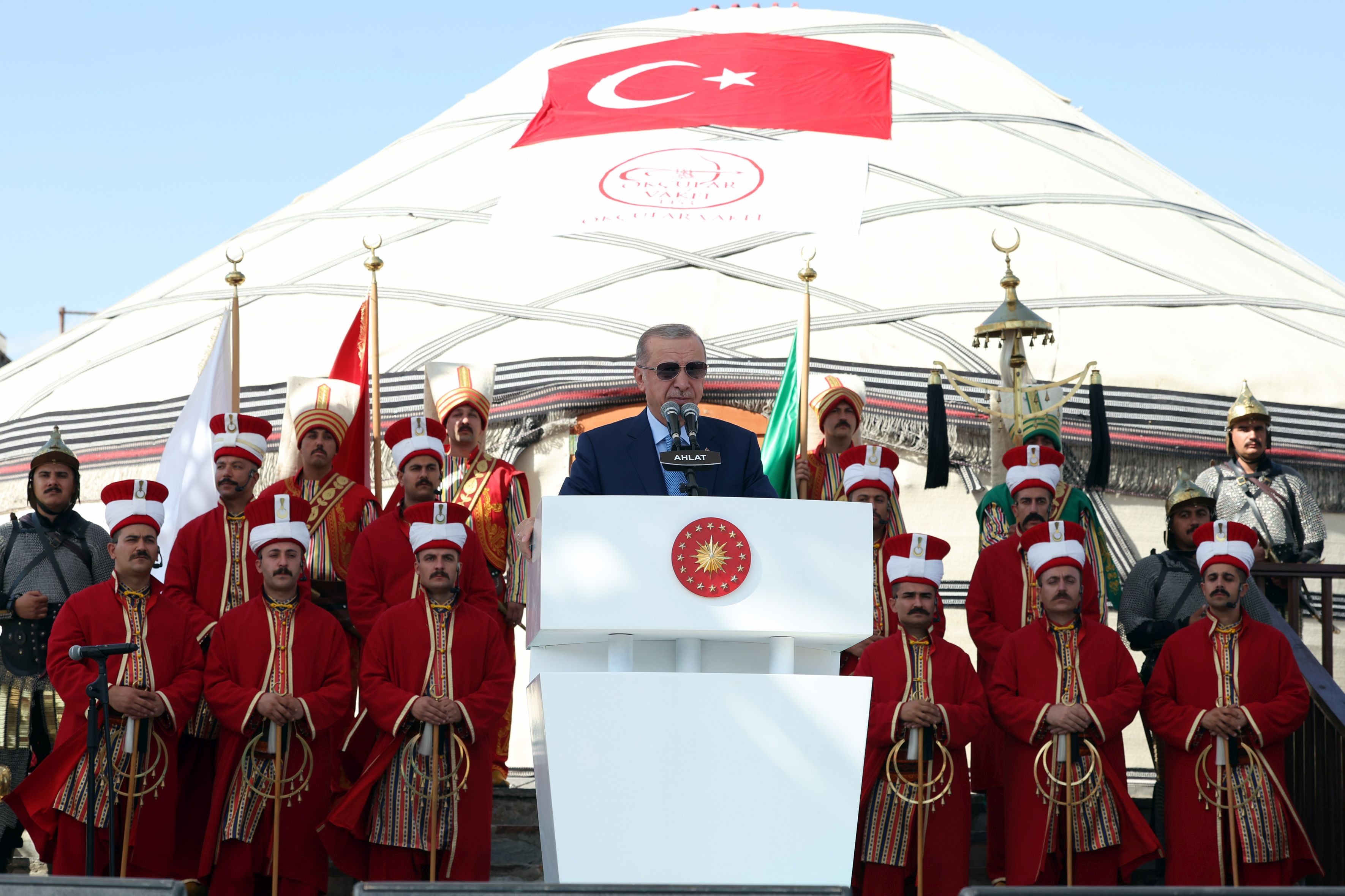 Erdoğan Malazgirt Zaferi yıldönümünde konuşuyor