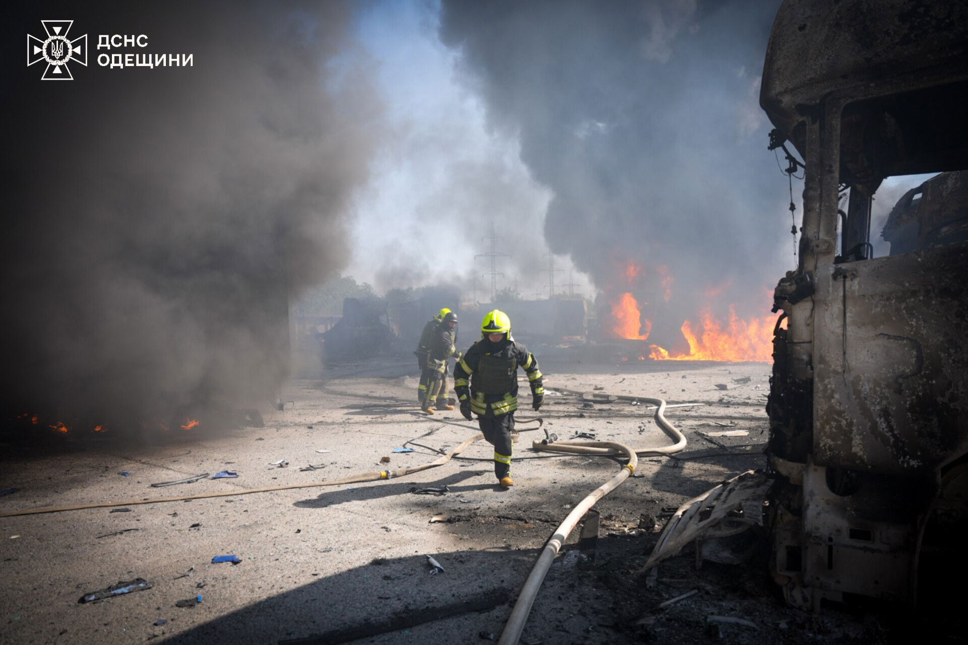 Rusya, Ukrayna'nın Odessa bölgesine saldırı düzenledi.