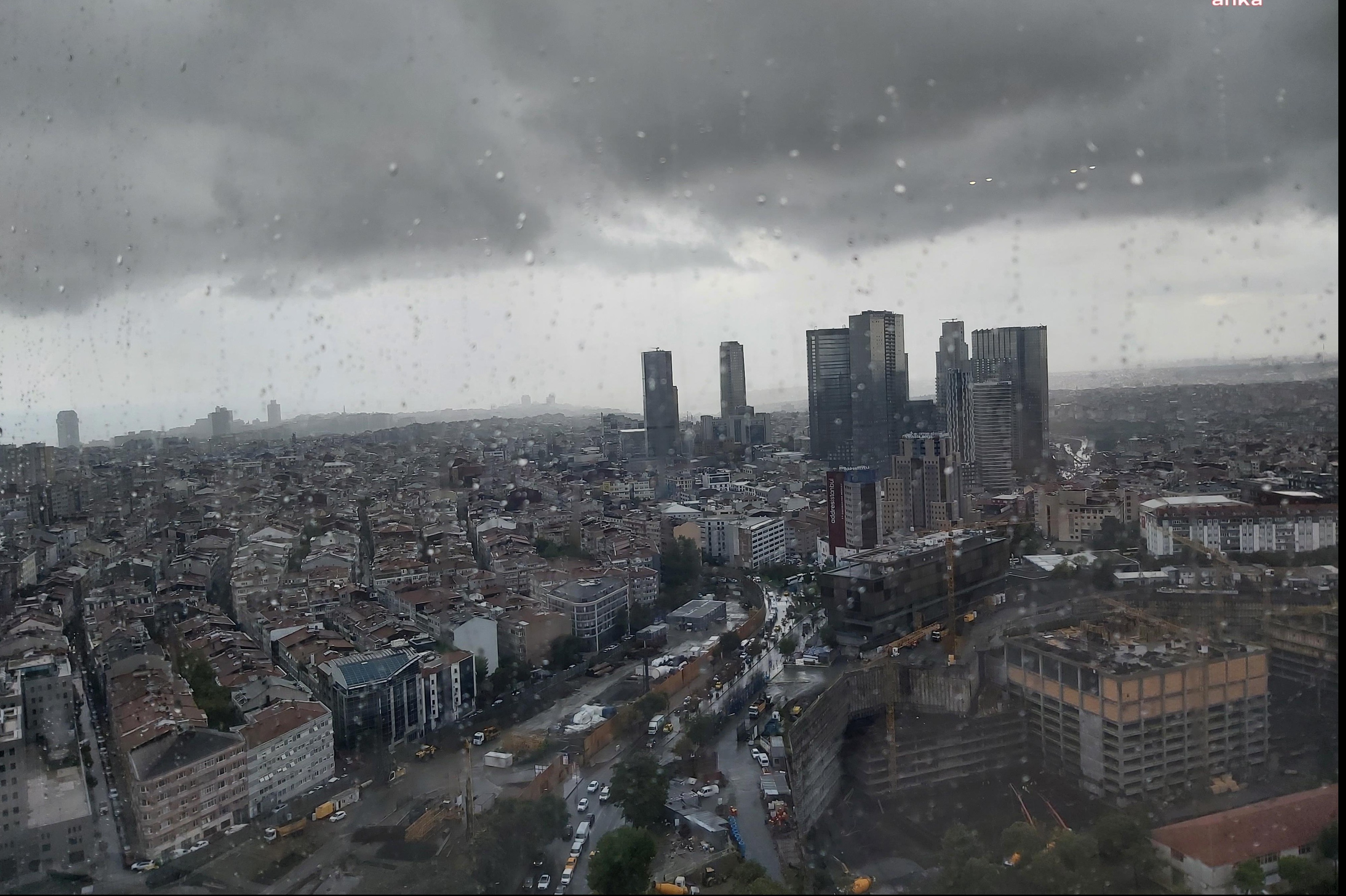 İstanbul'da sağanak yağış