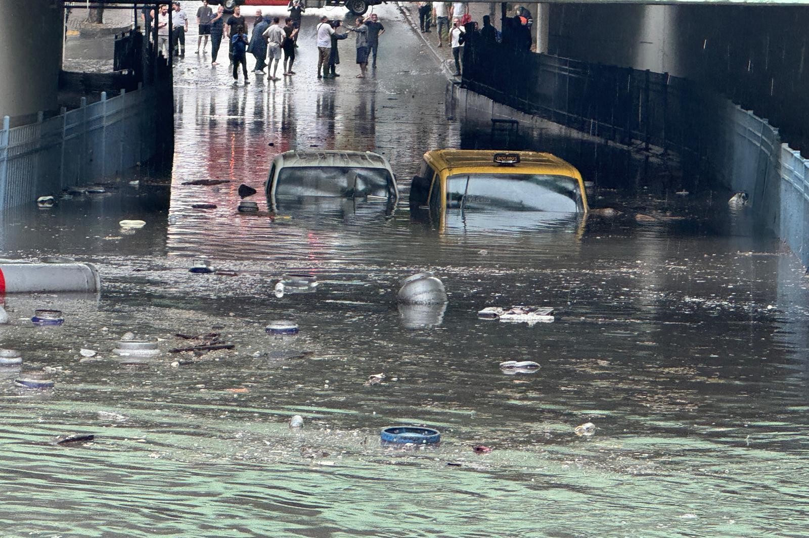 İstanbul'da sağanak yağış