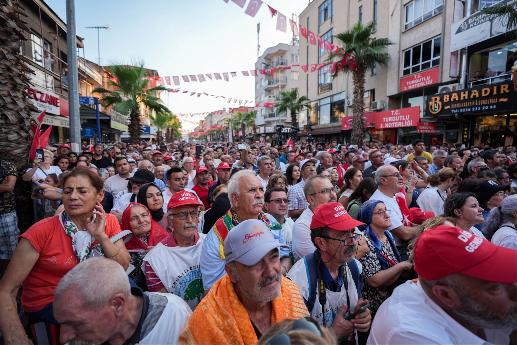 CHP'nin Manisa'da düzenlediği çiftçi mitingi.