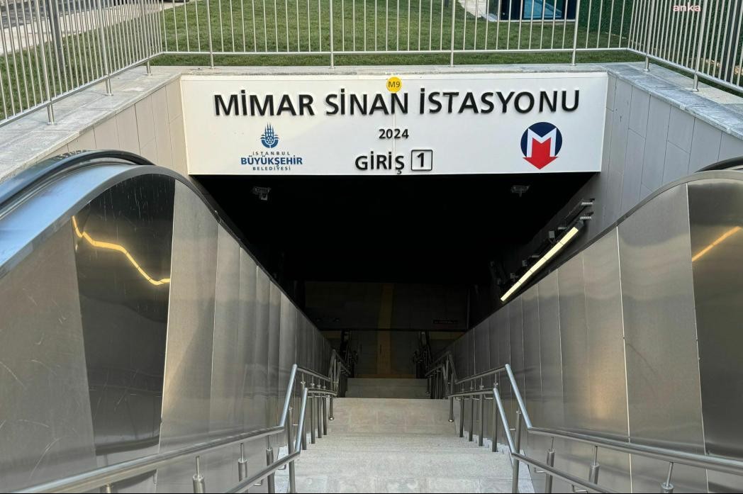 M9 Ataköy - Olimpiyat Metro hattının Mimar Sinan İstasyonu hizmete açıldı