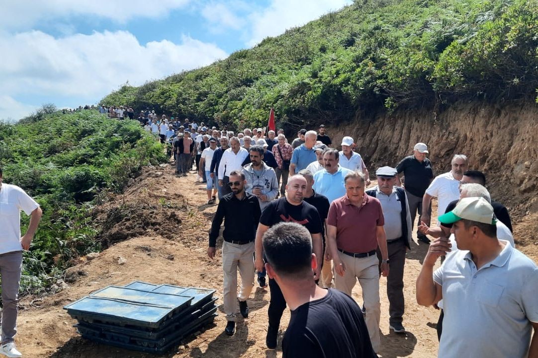 Ordu'da yapılan sondaj çalışmalarına tepki.