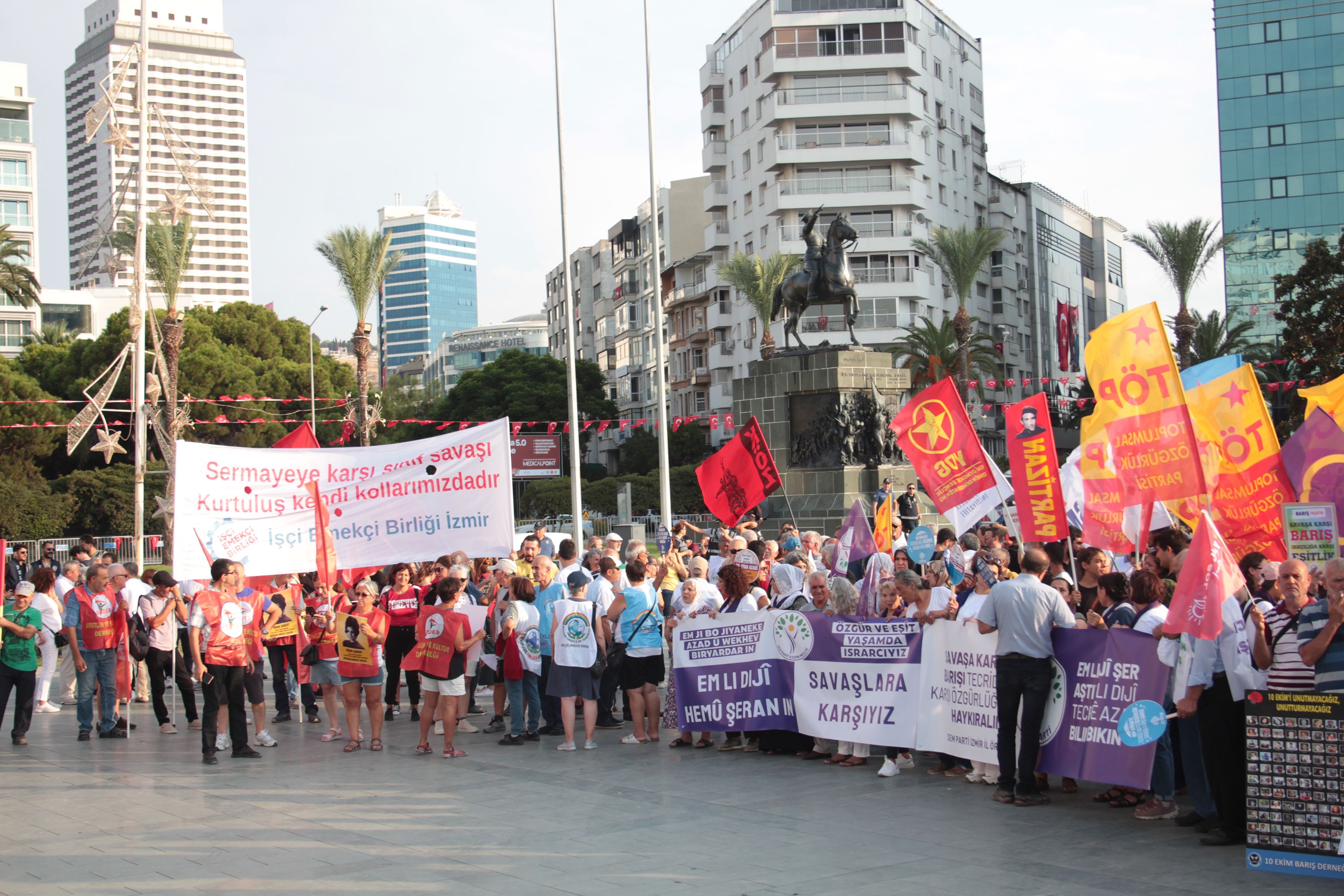 İzmir'de 1 Eylül eylemi