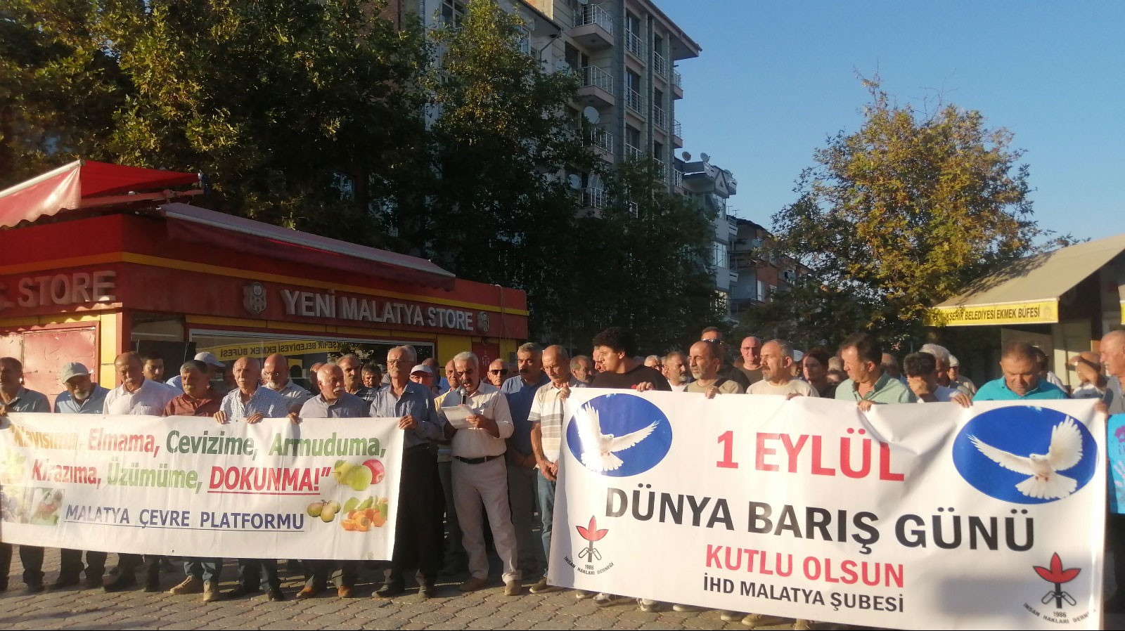 Malatya'da 1 Eylül eylemi