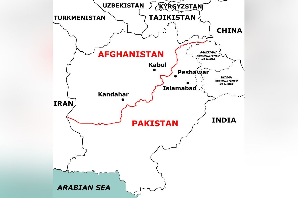 Afganistan ile Pakistan arasındaki Durand sınırı