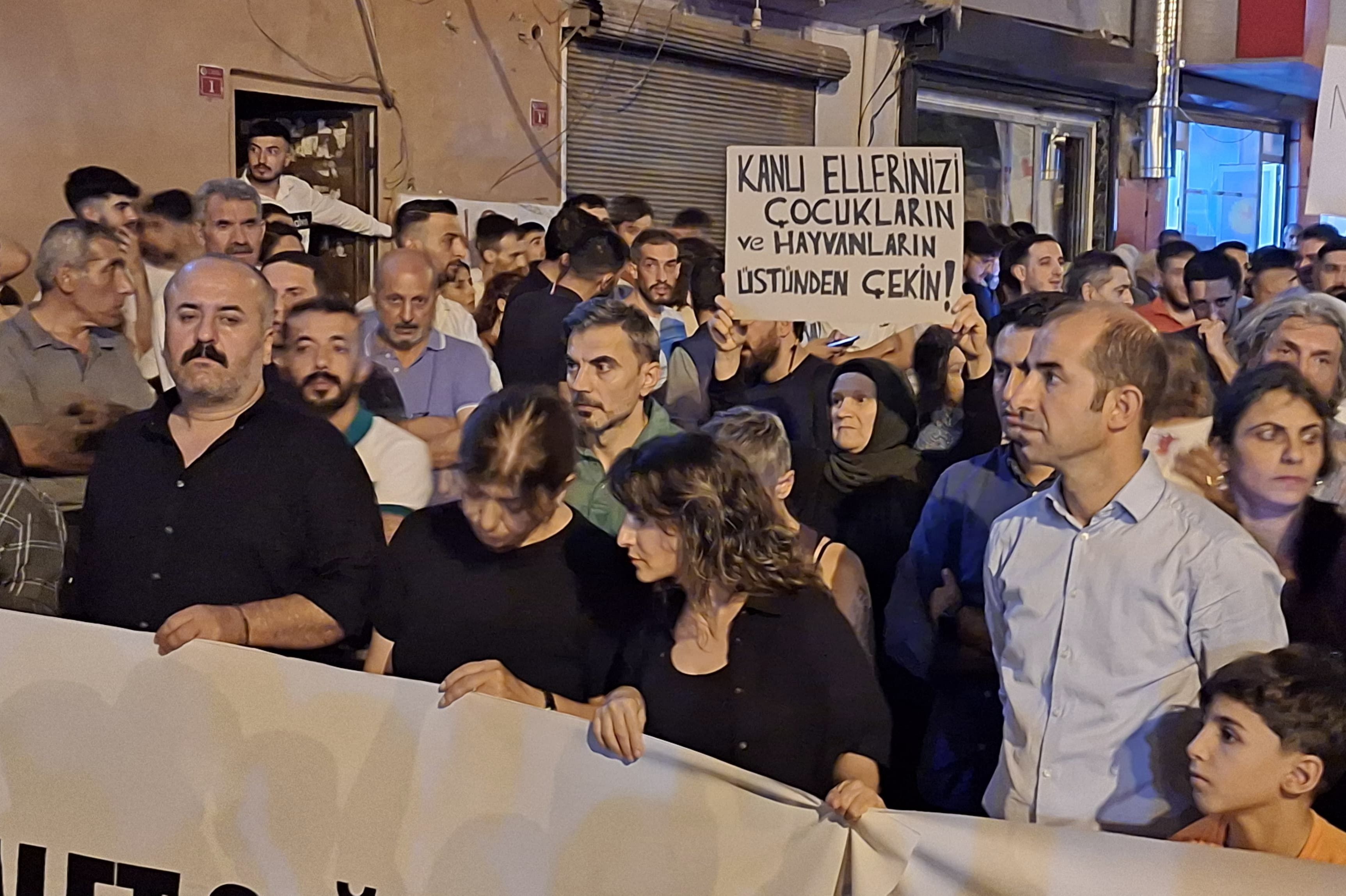 Diyarbakır'da Narin Güran için eylem