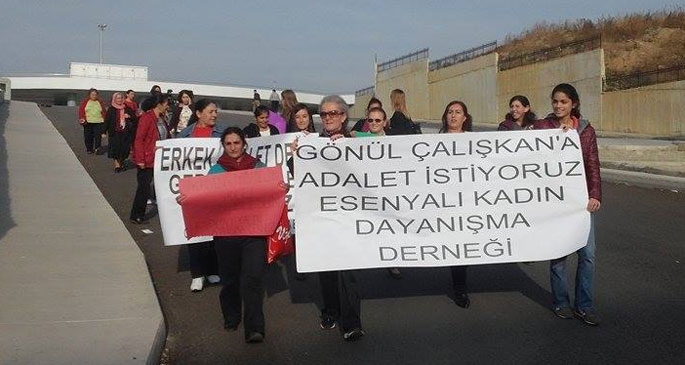 'Gönül Çalışkan davası dayanışma örneğidir'