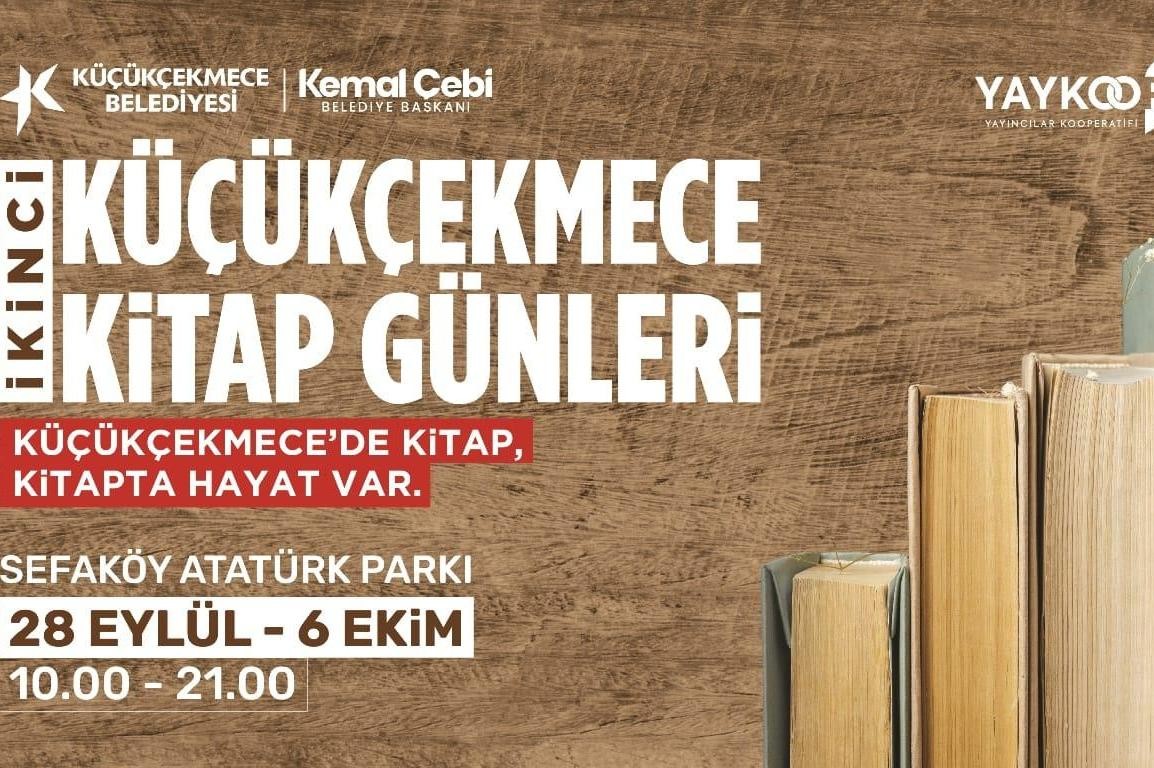 Küçükçekmece Kitap Günleri afişi