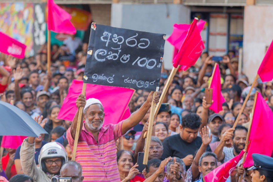  Sri Lanka'daki devlet başkanı seçimini Halk Kurtuluş Cephesi (JVP) lideri Anura Kumara Dissanayake kazandı.